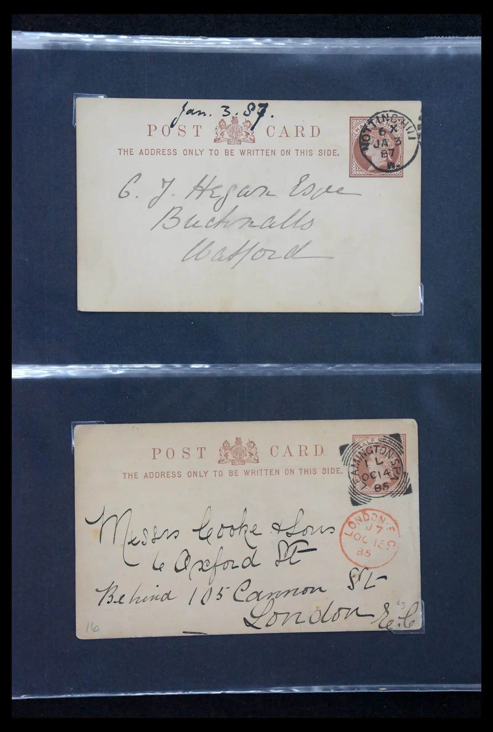 41344 0007 - Stamp collection 41344 Great Britain covers 1870-1950.