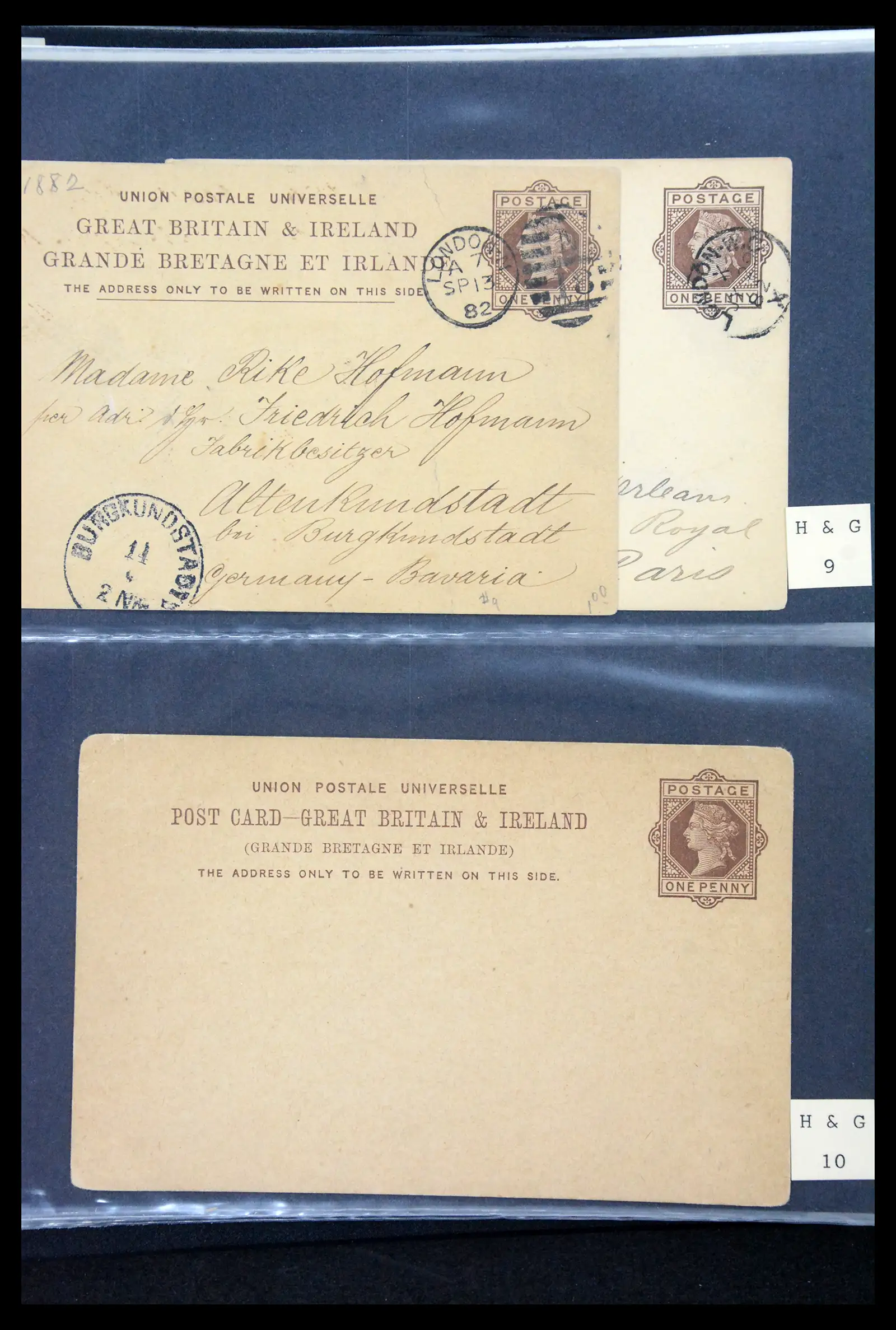 41344 0008 - Stamp collection 41344 Great Britain covers 1870-1950.