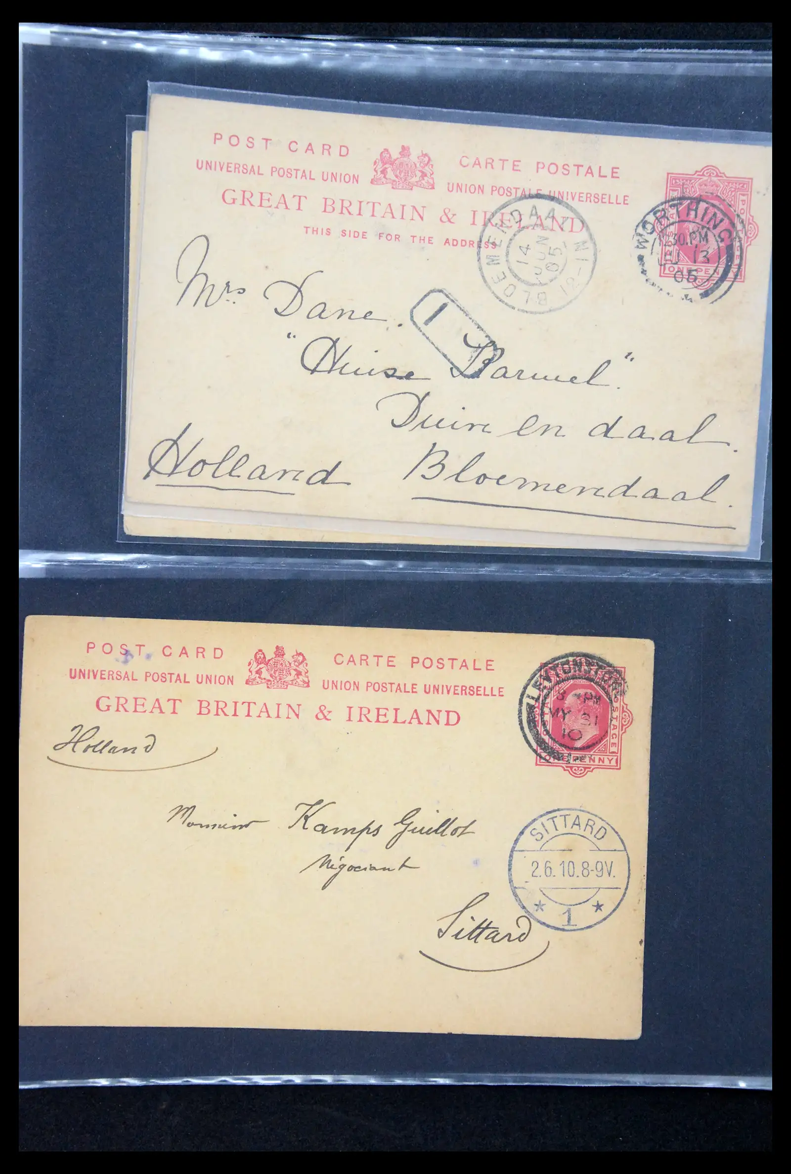 41344 0023 - Stamp collection 41344 Great Britain covers 1870-1950.