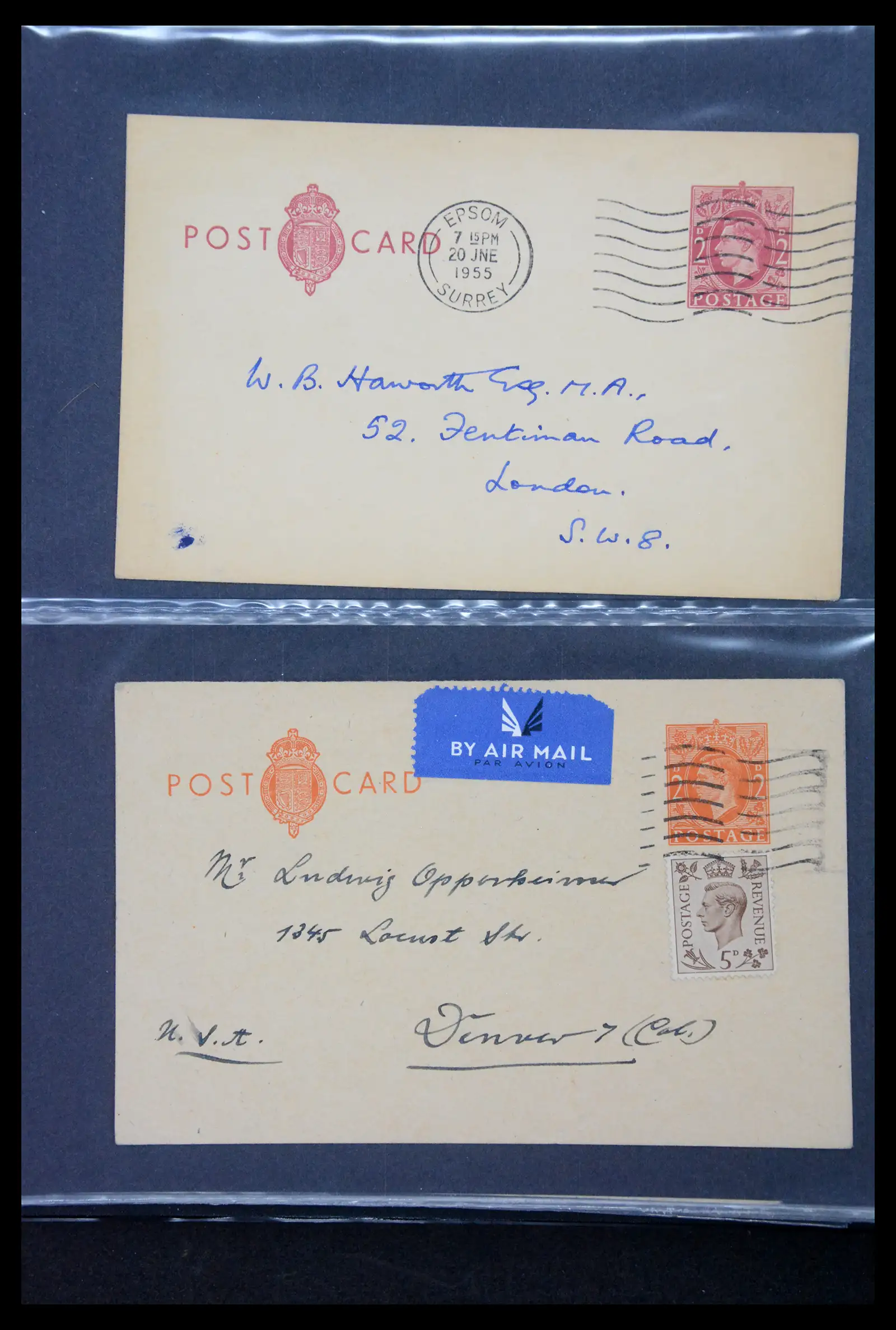 41344 0028 - Stamp collection 41344 Great Britain covers 1870-1950.