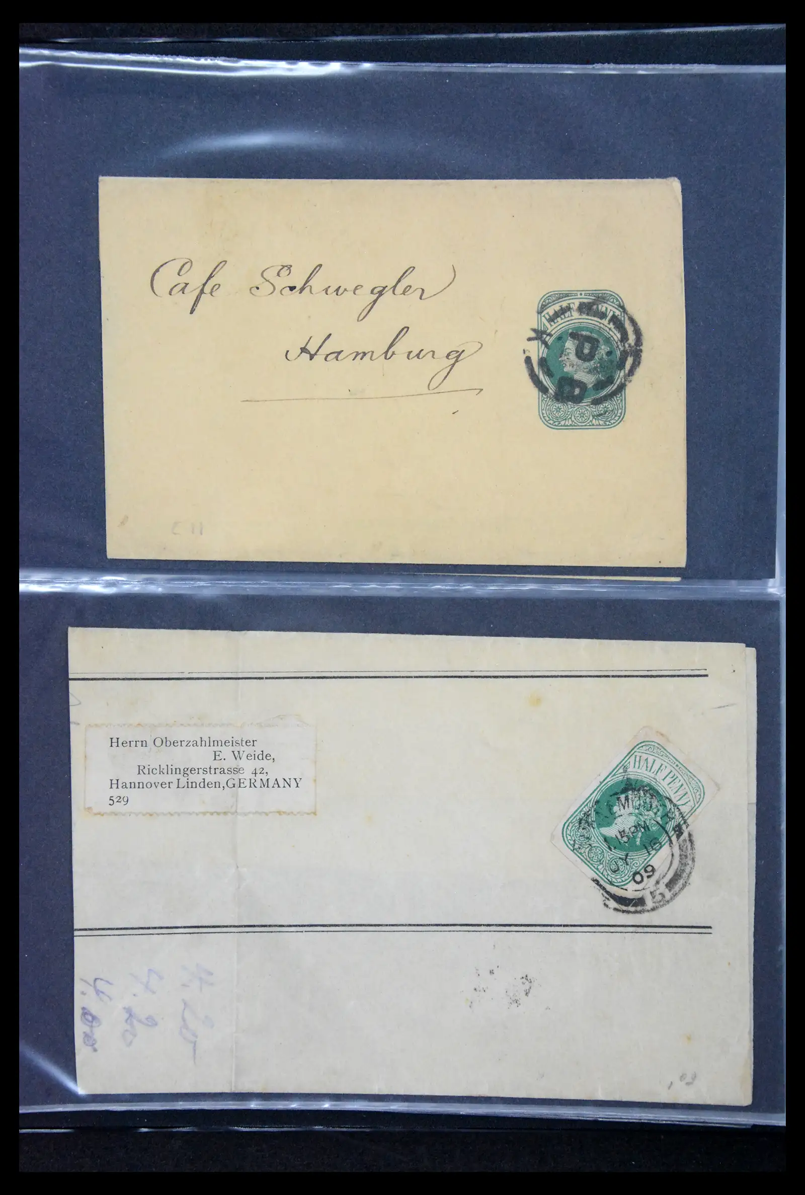 41344 0040 - Stamp collection 41344 Great Britain covers 1870-1950.