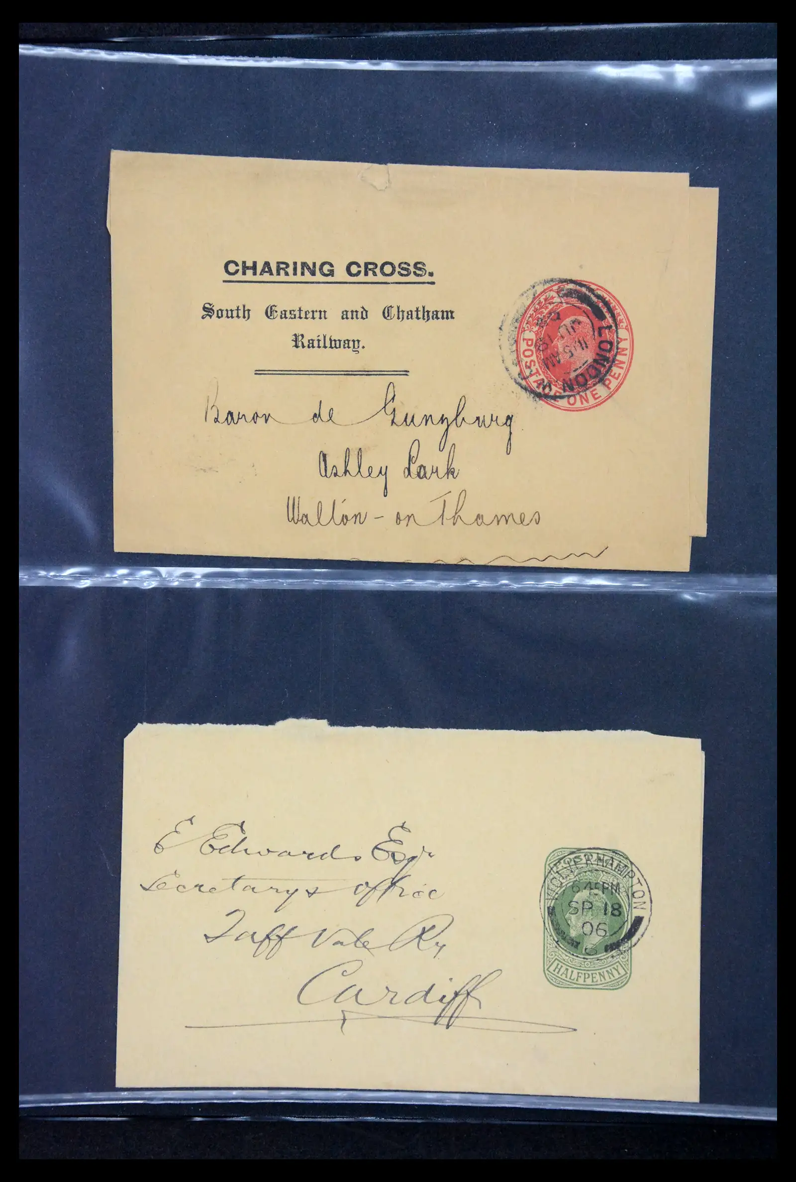 41344 0042 - Stamp collection 41344 Great Britain covers 1870-1950.