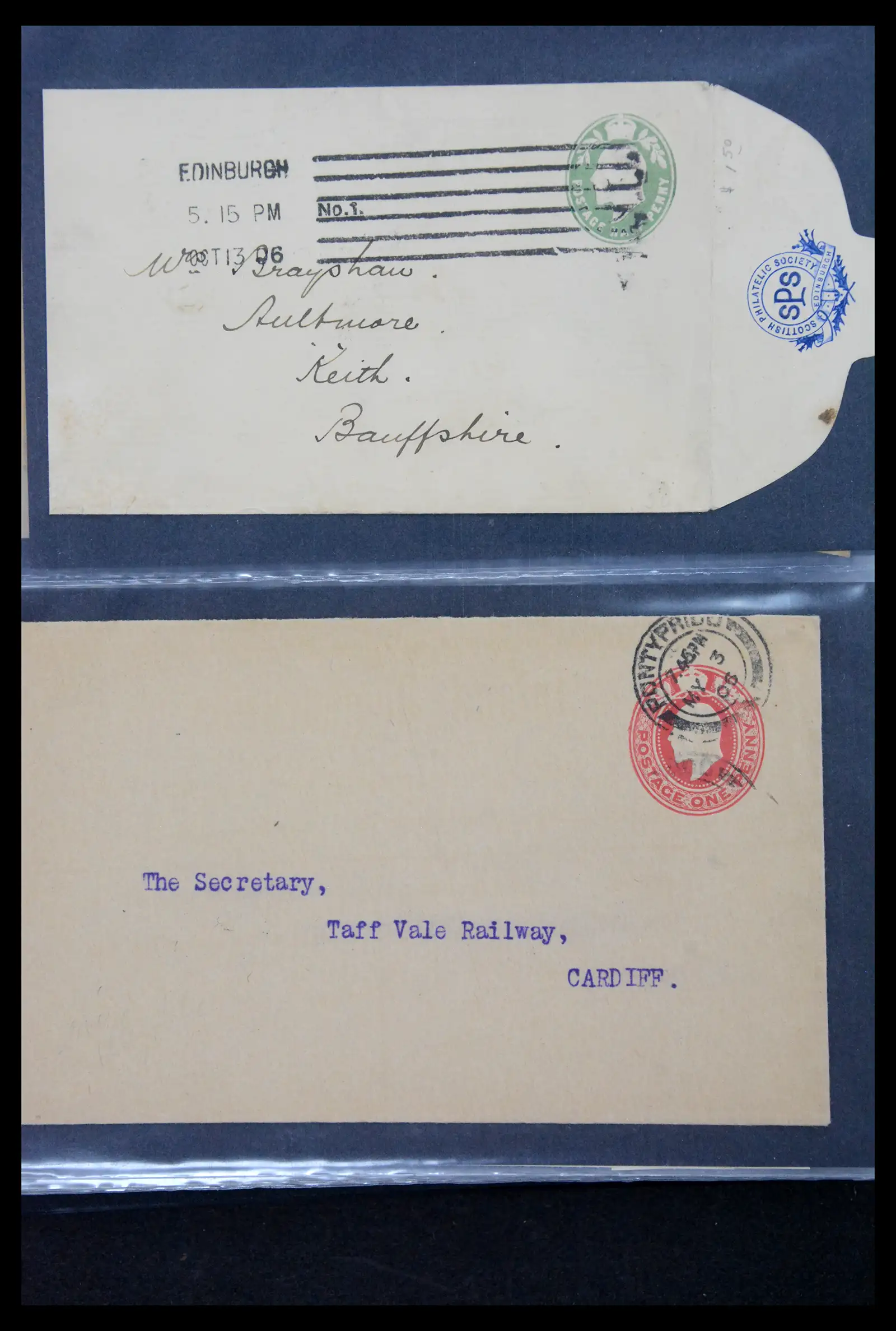 41344 0047 - Stamp collection 41344 Great Britain covers 1870-1950.