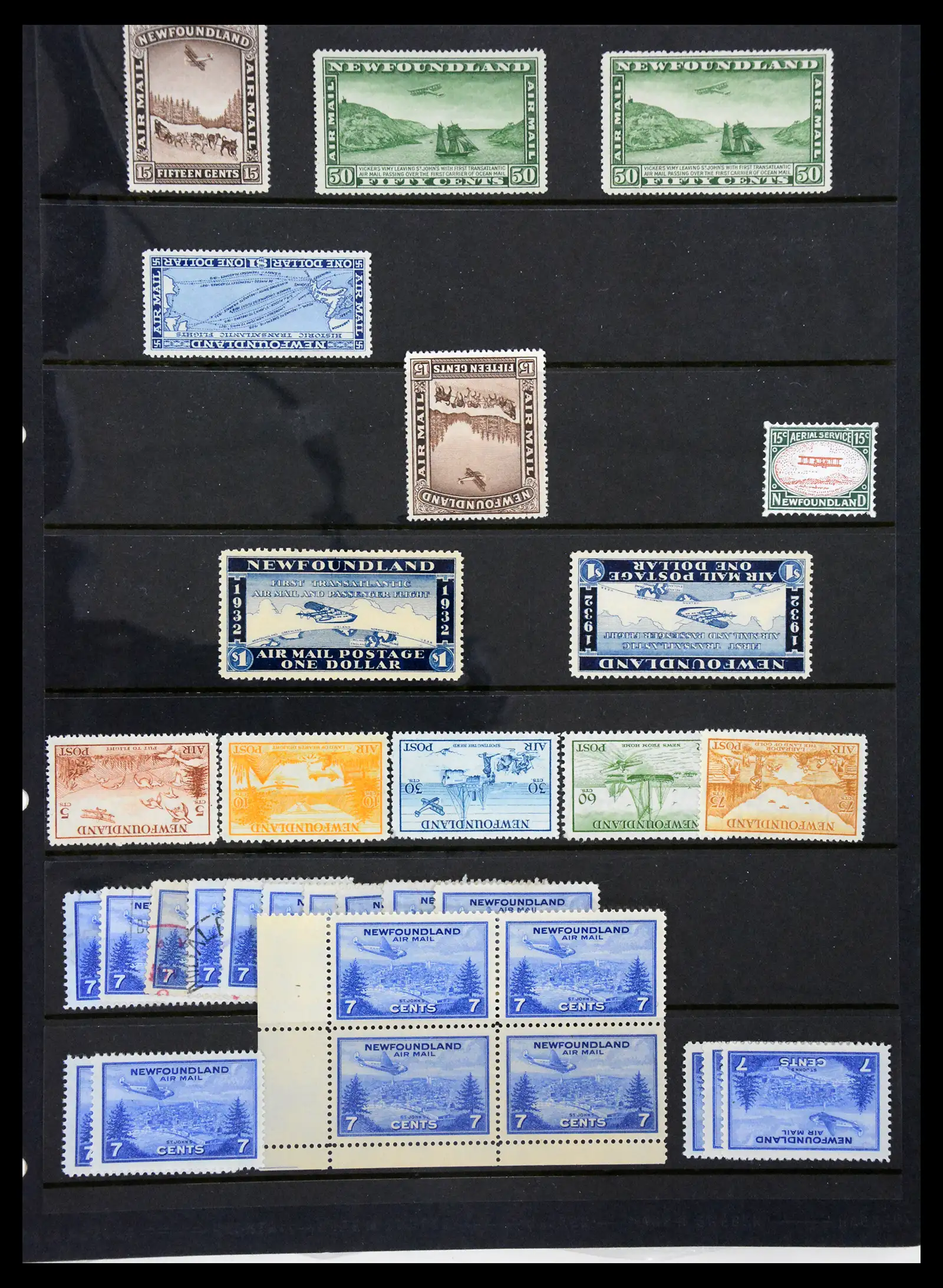 41347 0017 - Stamp collection 41347 Newfoundland 1860-1947.