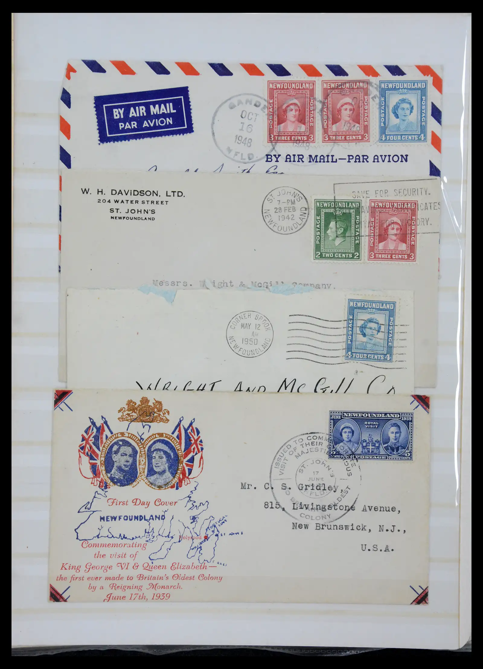 41347 0022 - Stamp collection 41347 Newfoundland 1860-1947.