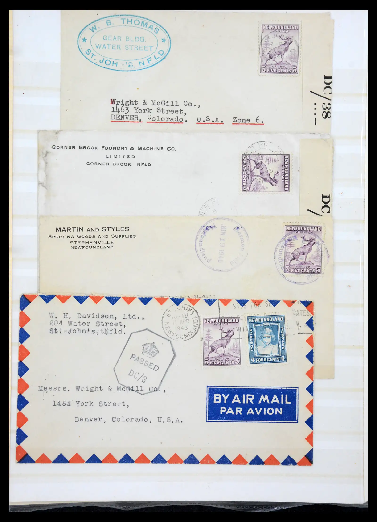 41347 0023 - Stamp collection 41347 Newfoundland 1860-1947.