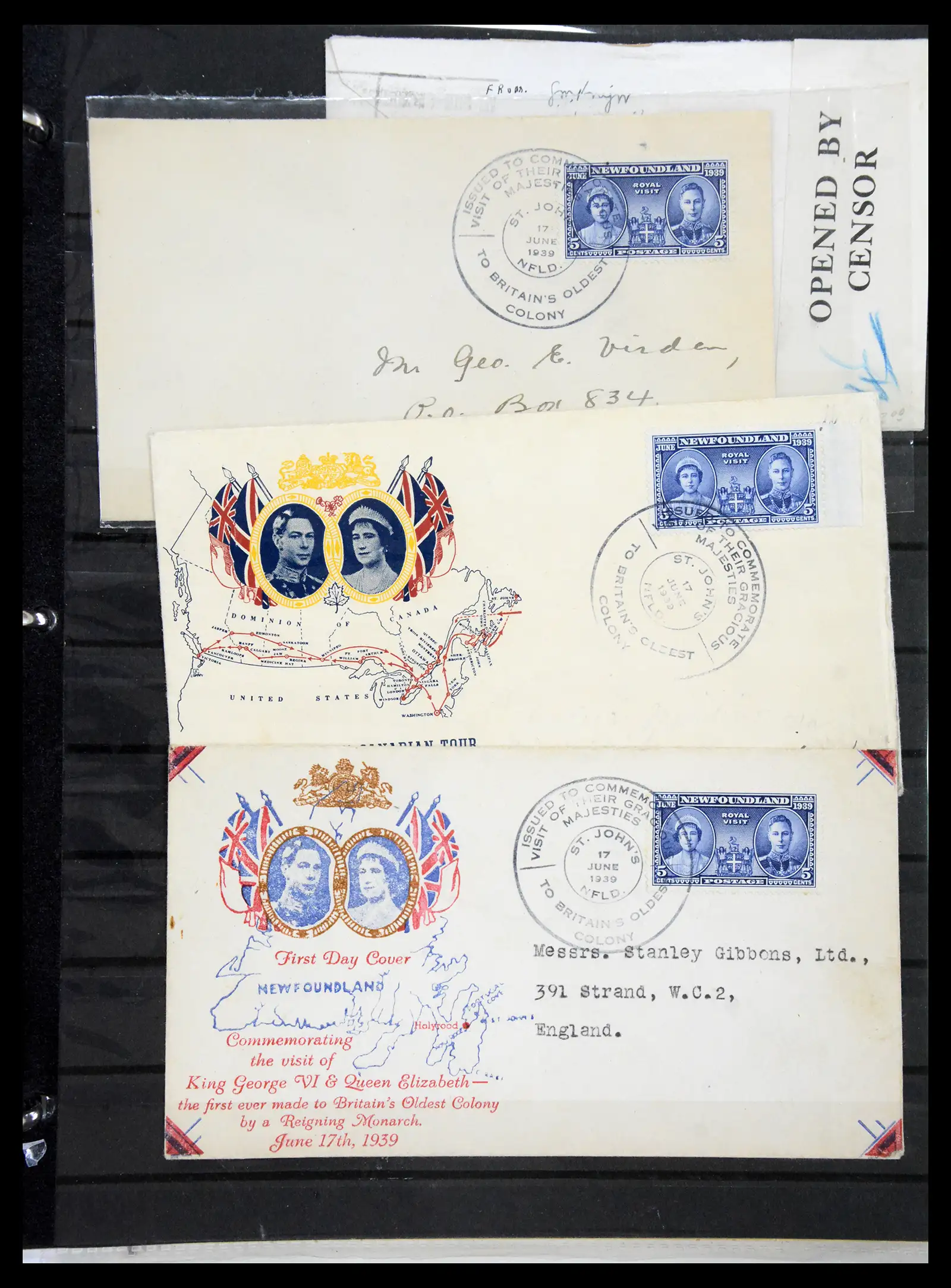 41347 0028 - Stamp collection 41347 Newfoundland 1860-1947.