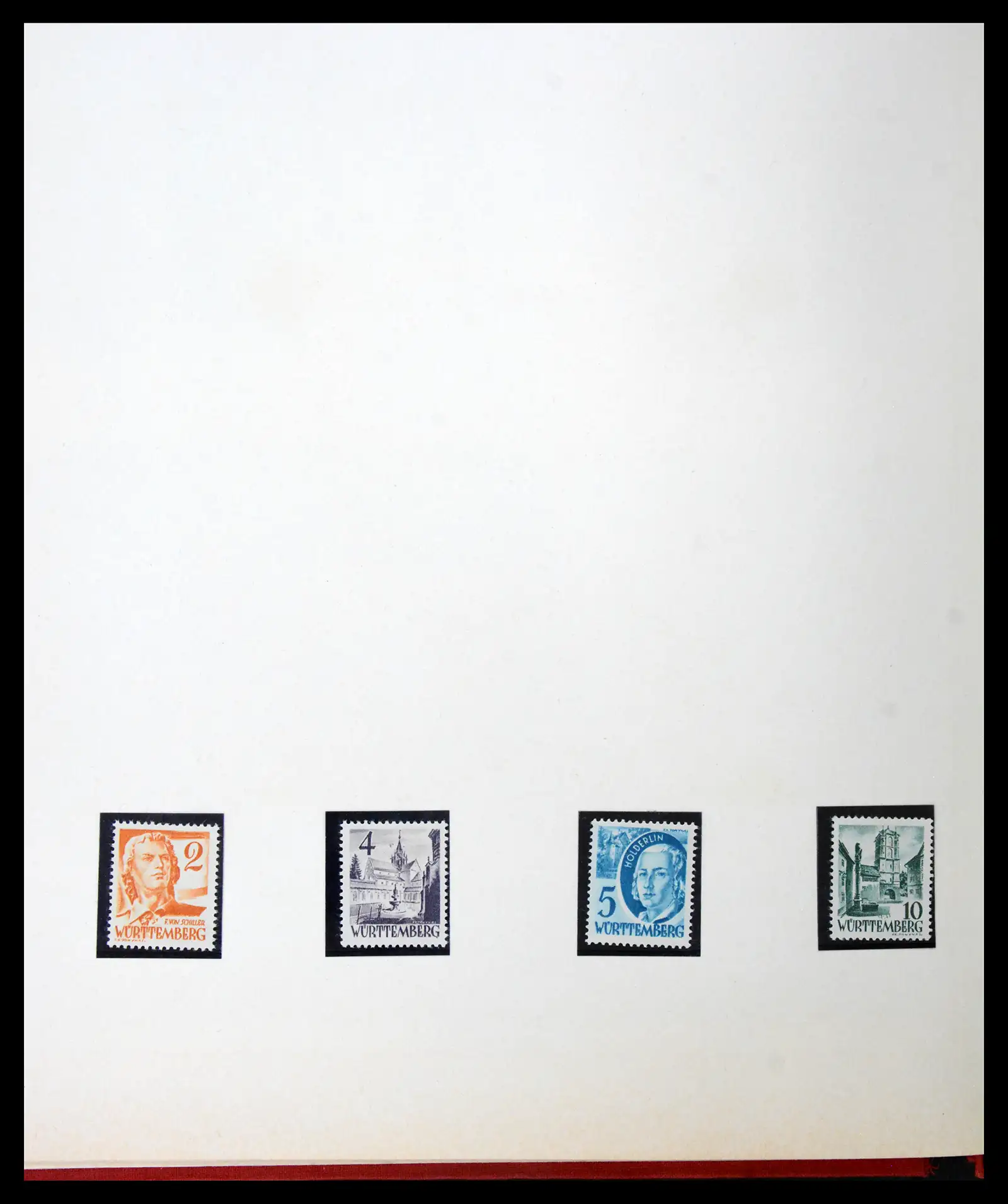 41348 0020 - Stamp collection 41348 Saar/French zone 1920-1958.