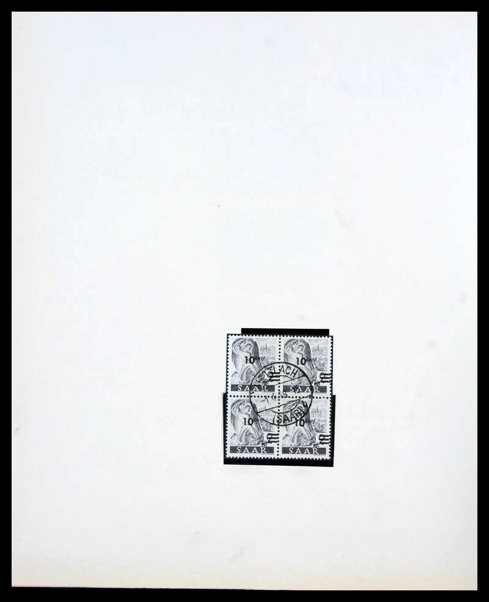 41348 0036 - Stamp collection 41348 Saar/French zone 1920-1958.