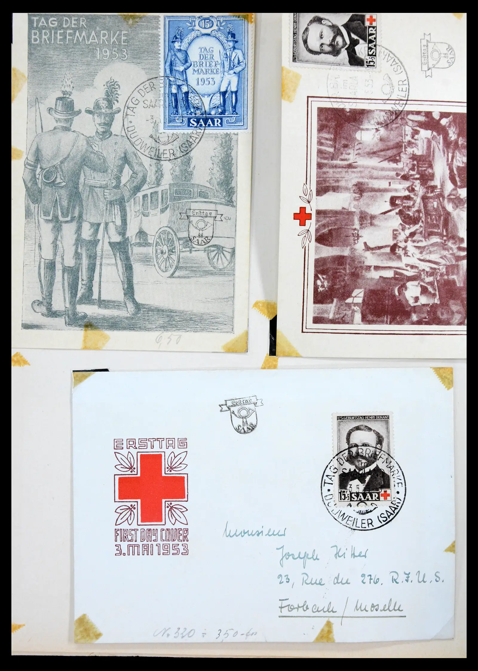 41348 0049 - Stamp collection 41348 Saar/French zone 1920-1958.