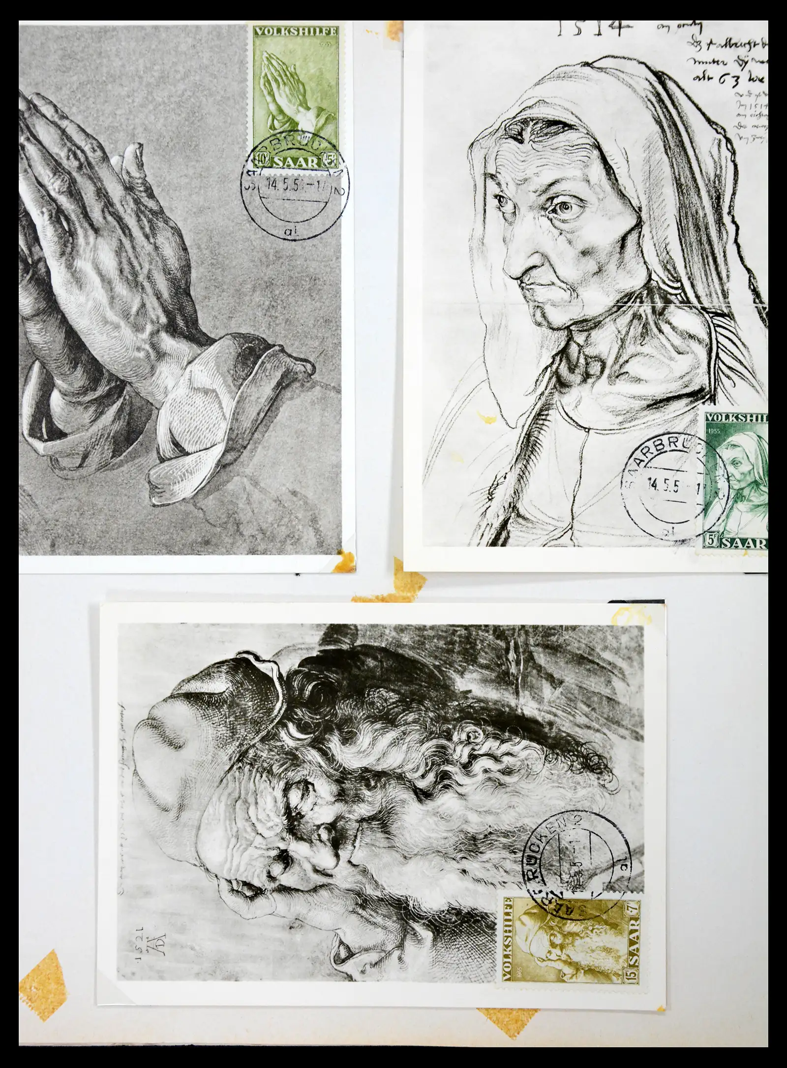 41348 0053 - Stamp collection 41348 Saar/French zone 1920-1958.