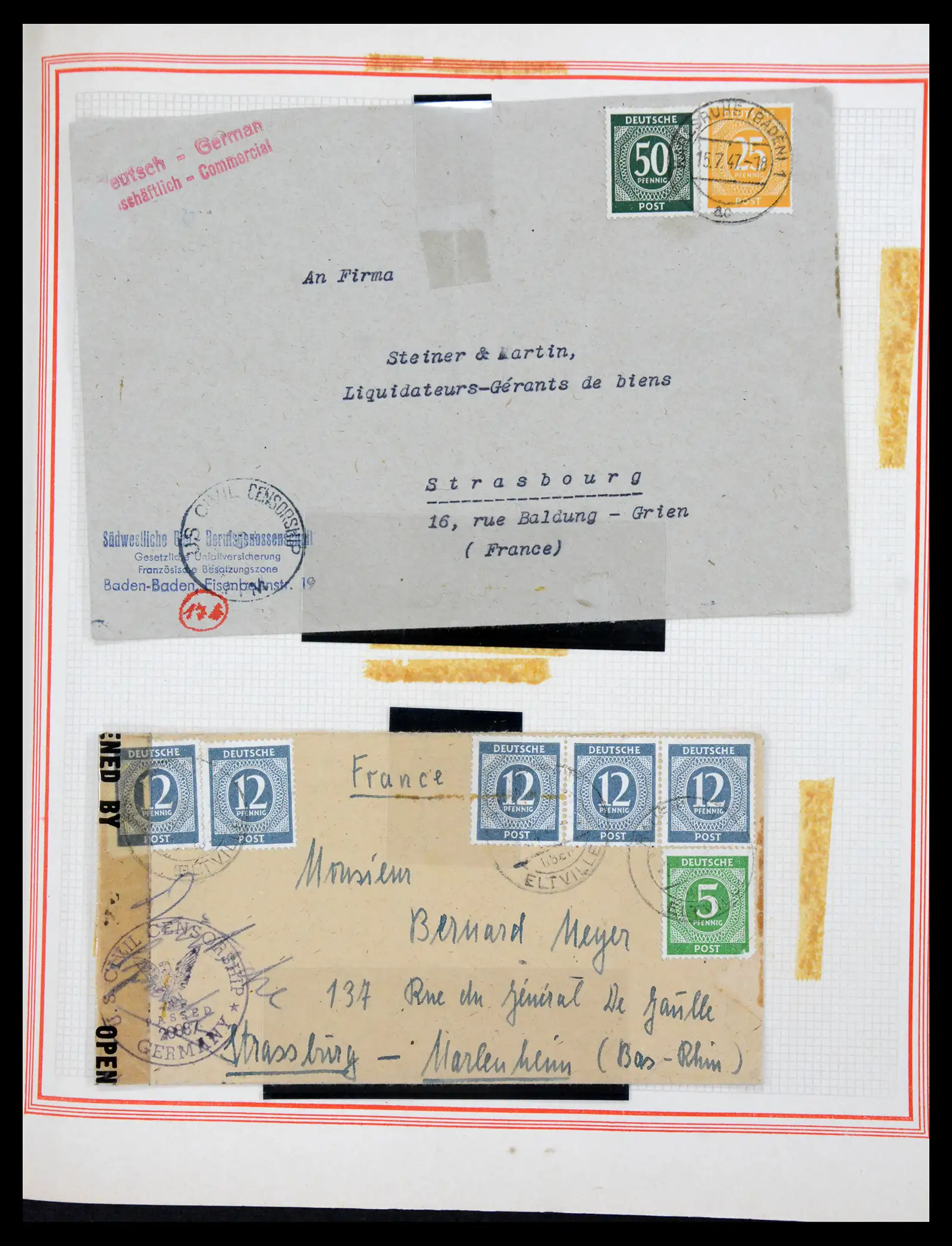 41349 0003 - Stamp collection 41349 Germany 1945-1980.