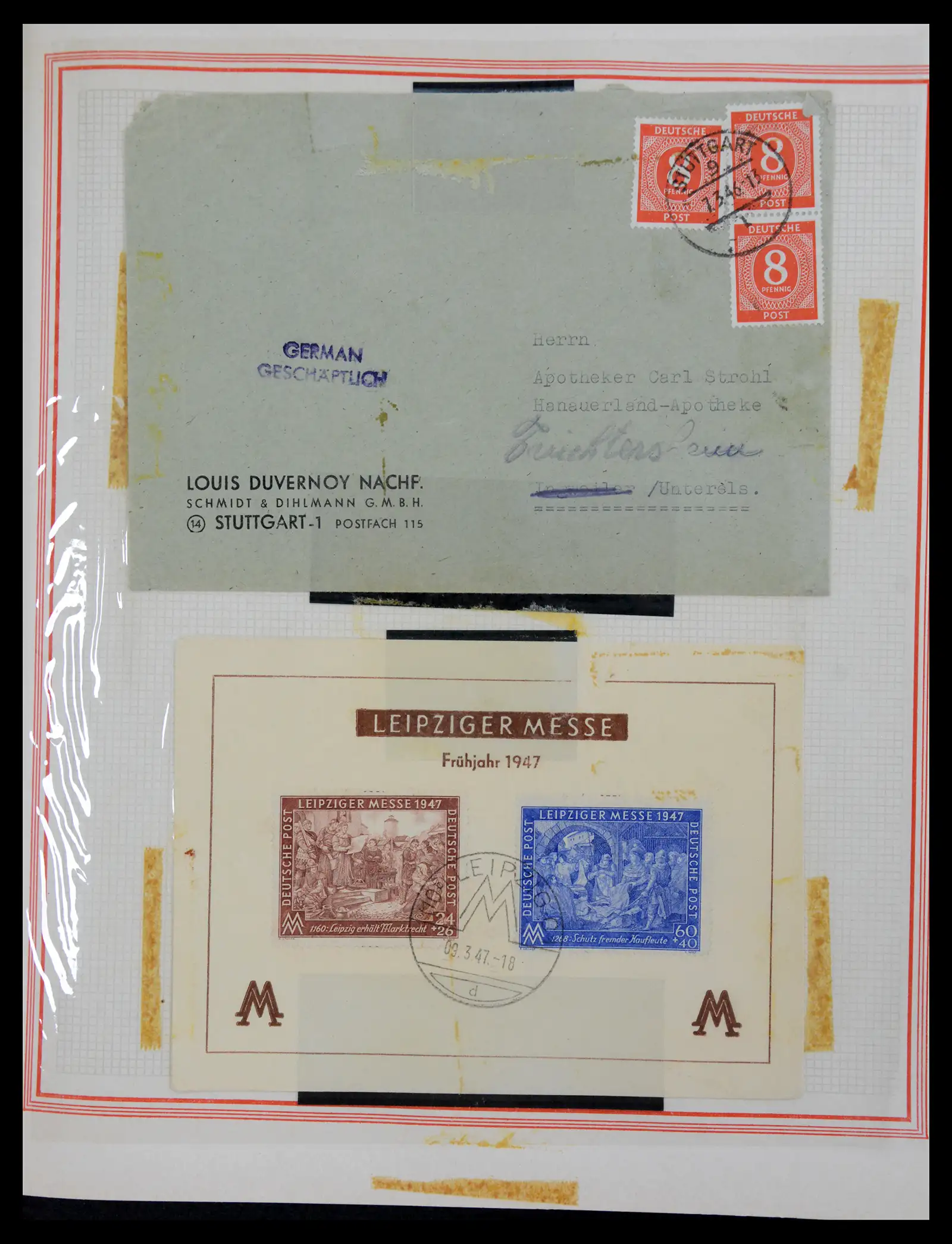 41349 0004 - Stamp collection 41349 Germany 1945-1980.