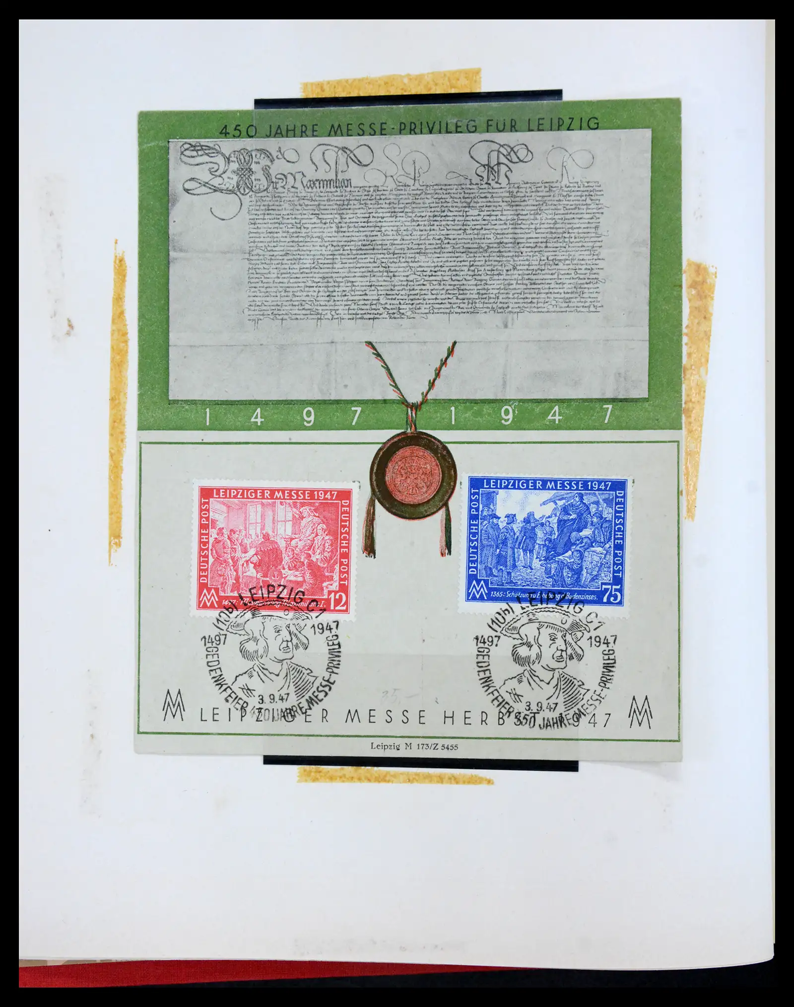 41349 0005 - Stamp collection 41349 Germany 1945-1980.