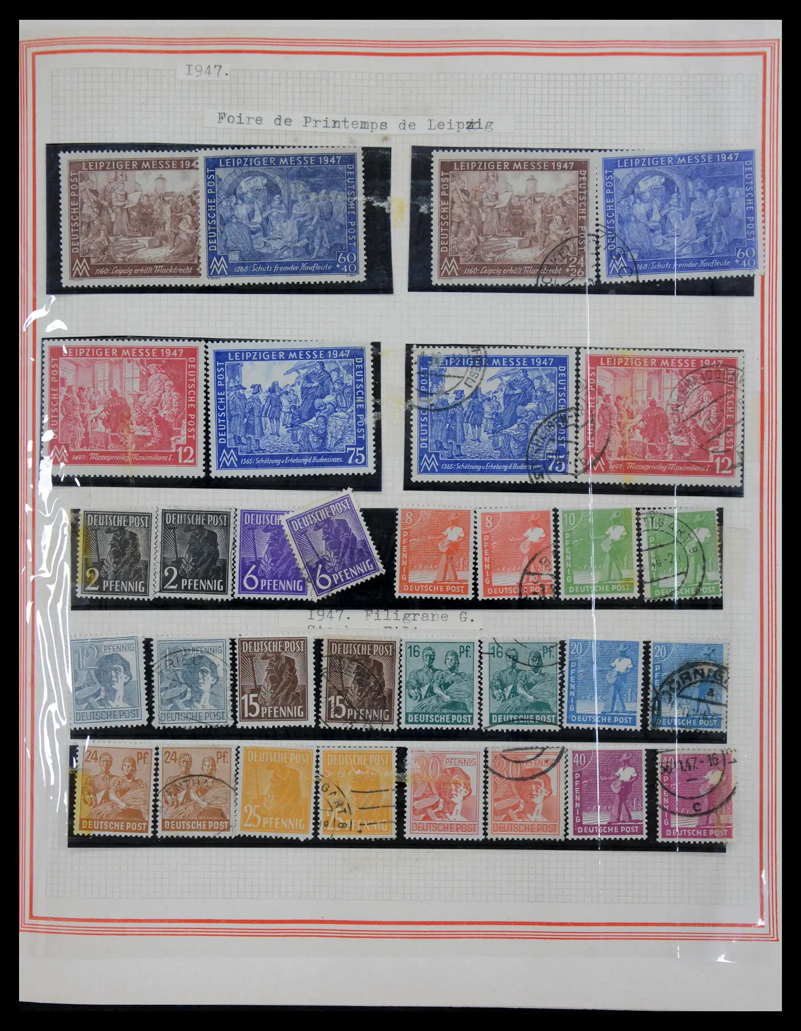 41349 0006 - Stamp collection 41349 Germany 1945-1980.