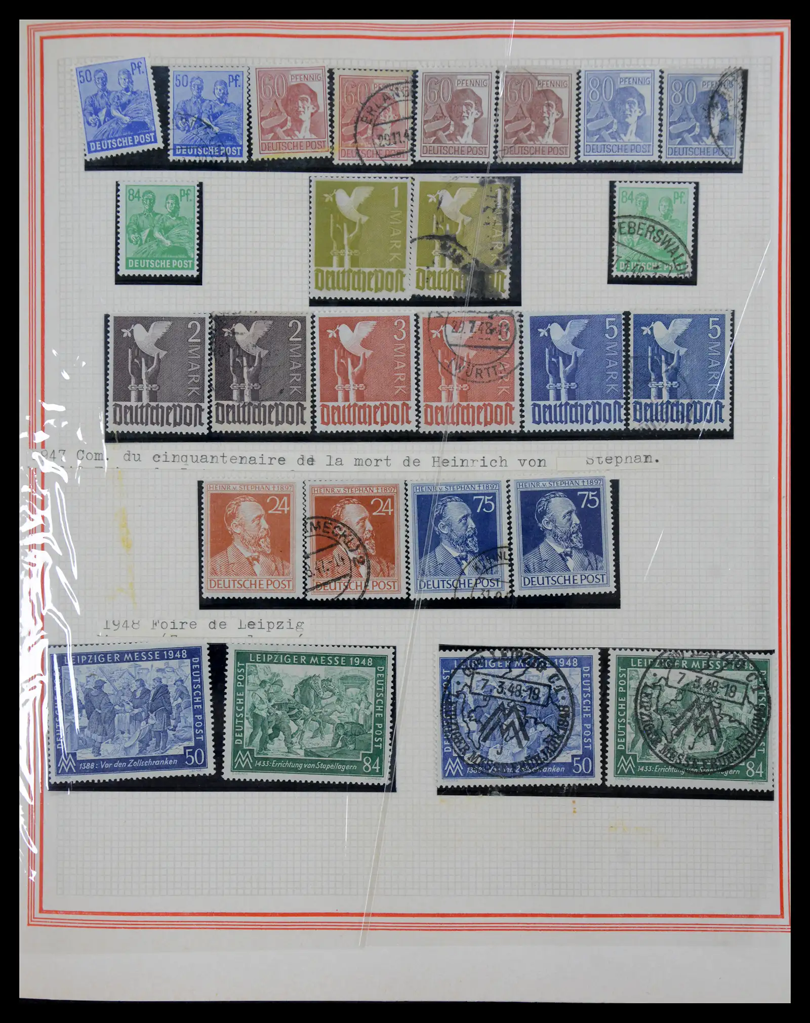 41349 0008 - Stamp collection 41349 Germany 1945-1980.
