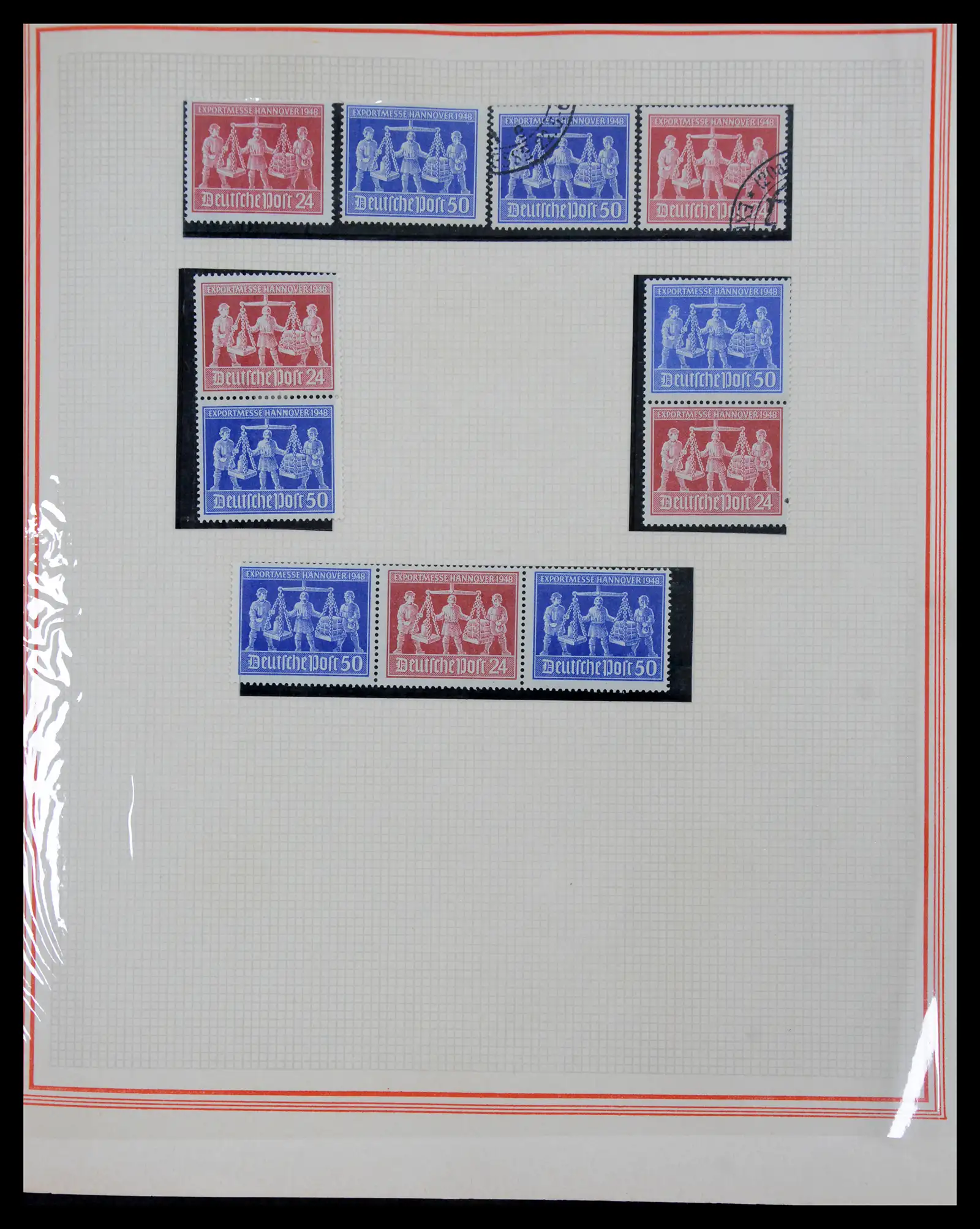 41349 0010 - Stamp collection 41349 Germany 1945-1980.