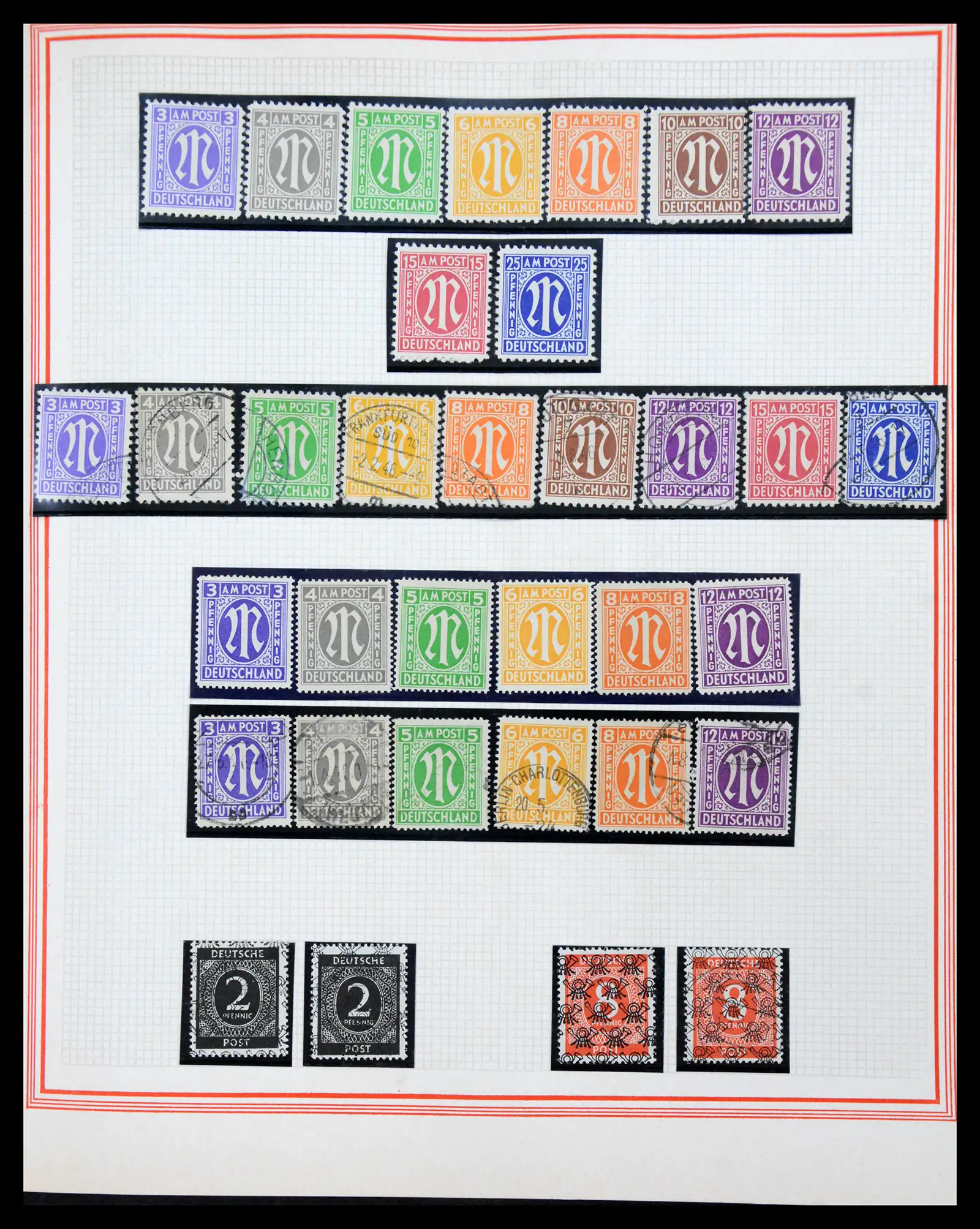 41349 0013 - Stamp collection 41349 Germany 1945-1980.