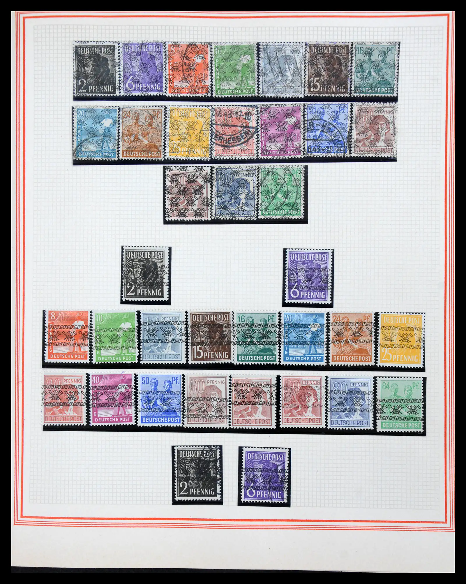 41349 0016 - Stamp collection 41349 Germany 1945-1980.