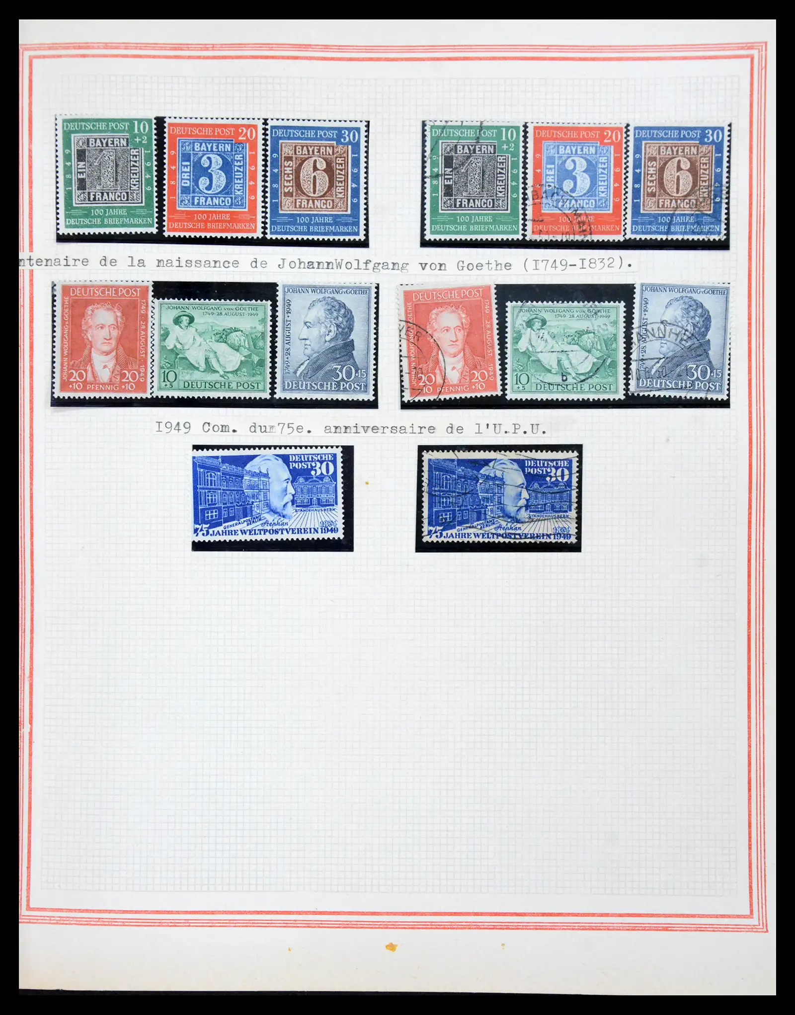 41349 0024 - Stamp collection 41349 Germany 1945-1980.
