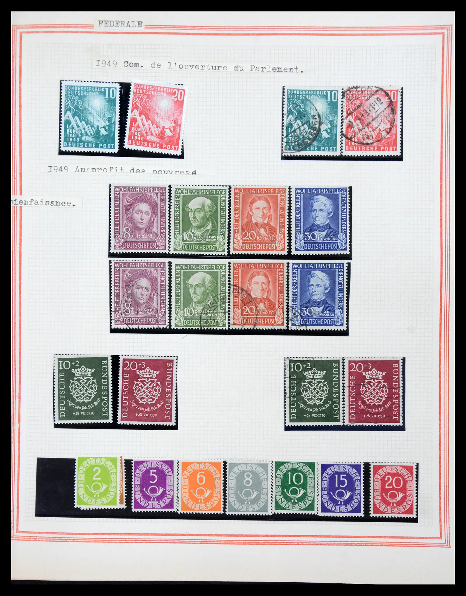 41349 0025 - Stamp collection 41349 Germany 1945-1980.
