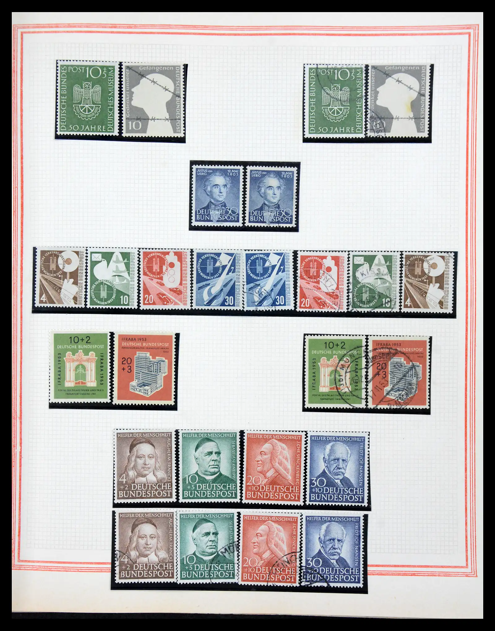 41349 0030 - Stamp collection 41349 Germany 1945-1980.