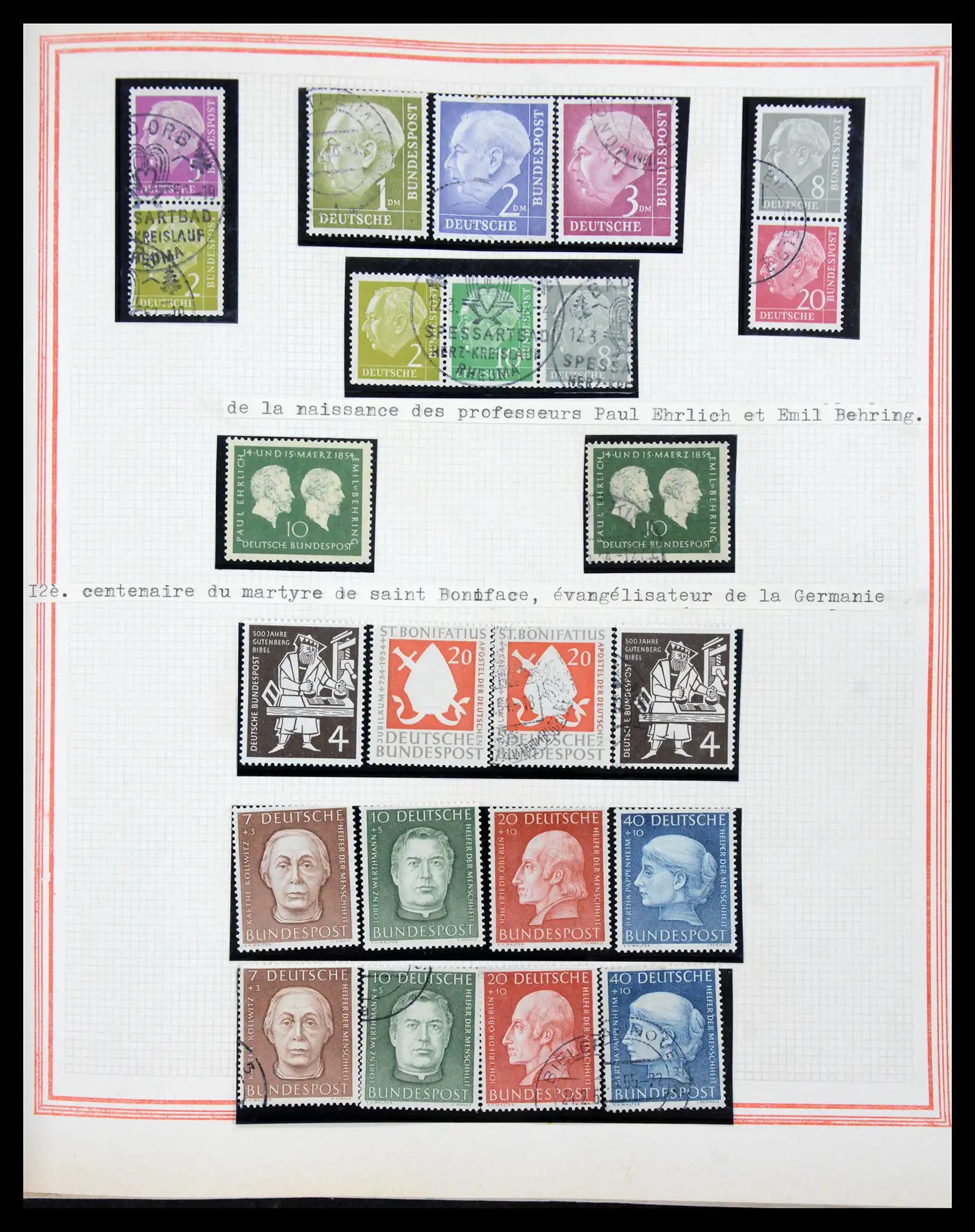 41349 0035 - Stamp collection 41349 Germany 1945-1980.