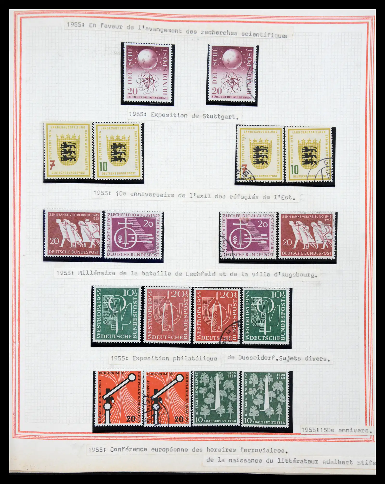 41349 0038 - Stamp collection 41349 Germany 1945-1980.