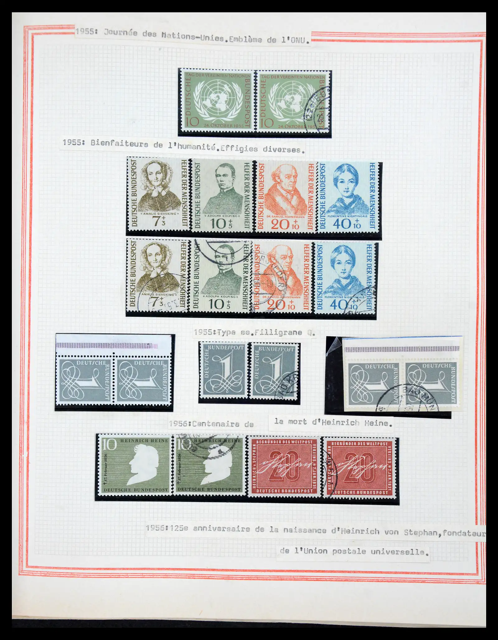 41349 0040 - Stamp collection 41349 Germany 1945-1980.