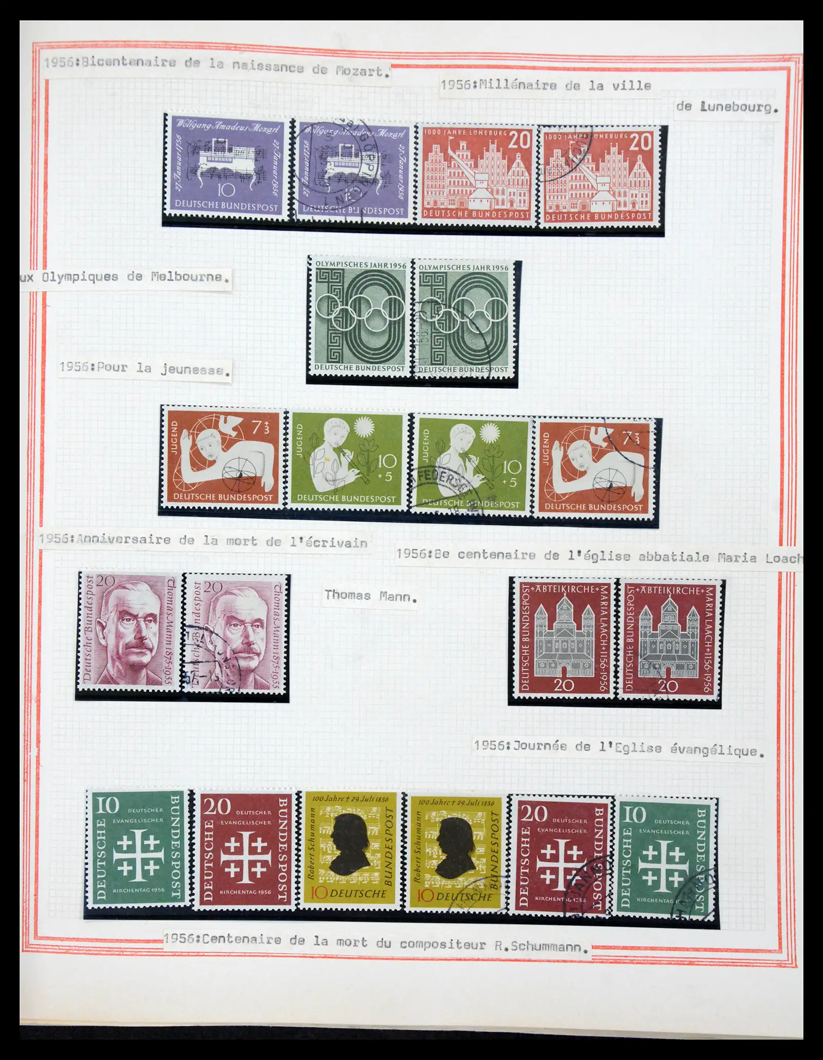 41349 0041 - Stamp collection 41349 Germany 1945-1980.