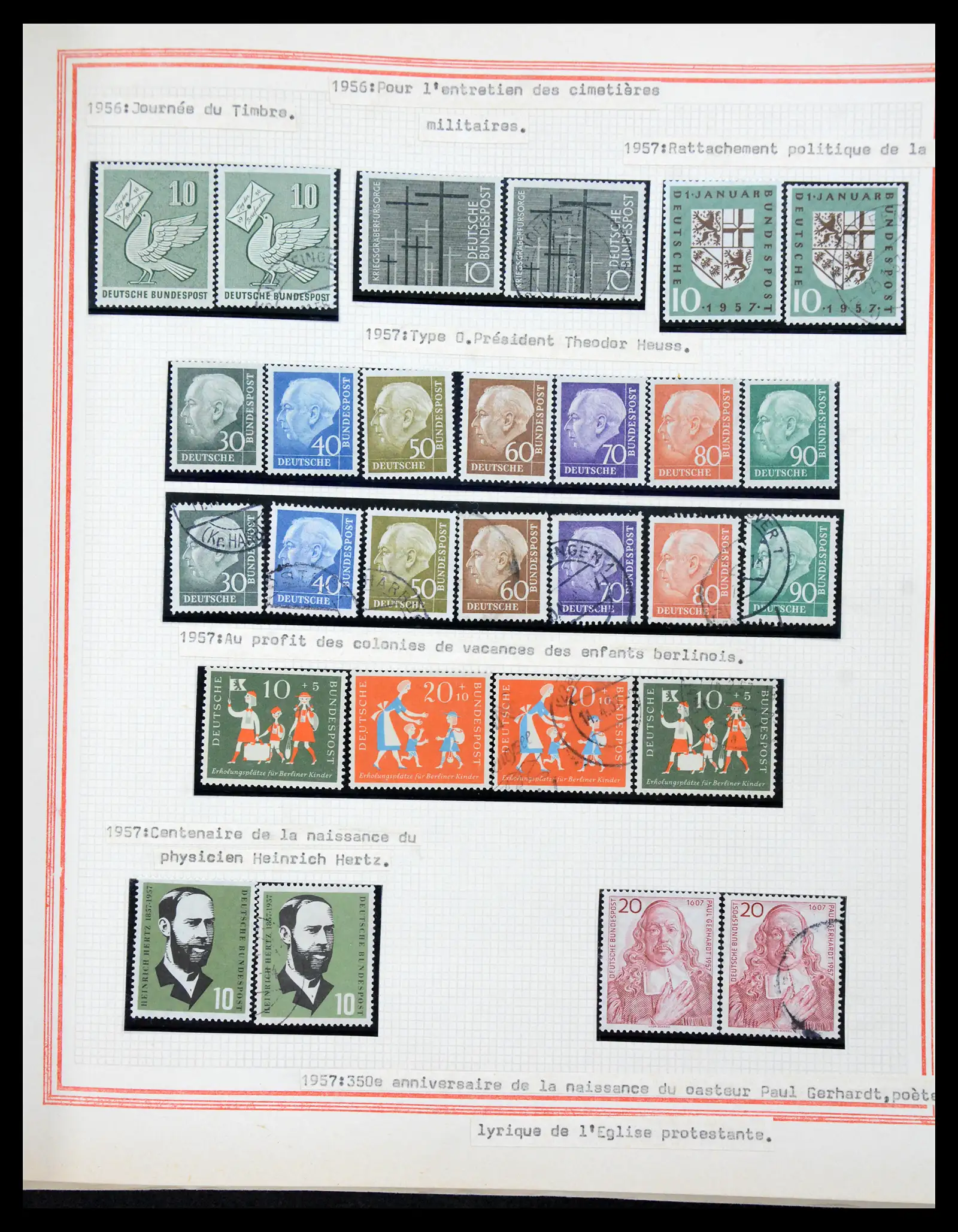 41349 0043 - Stamp collection 41349 Germany 1945-1980.