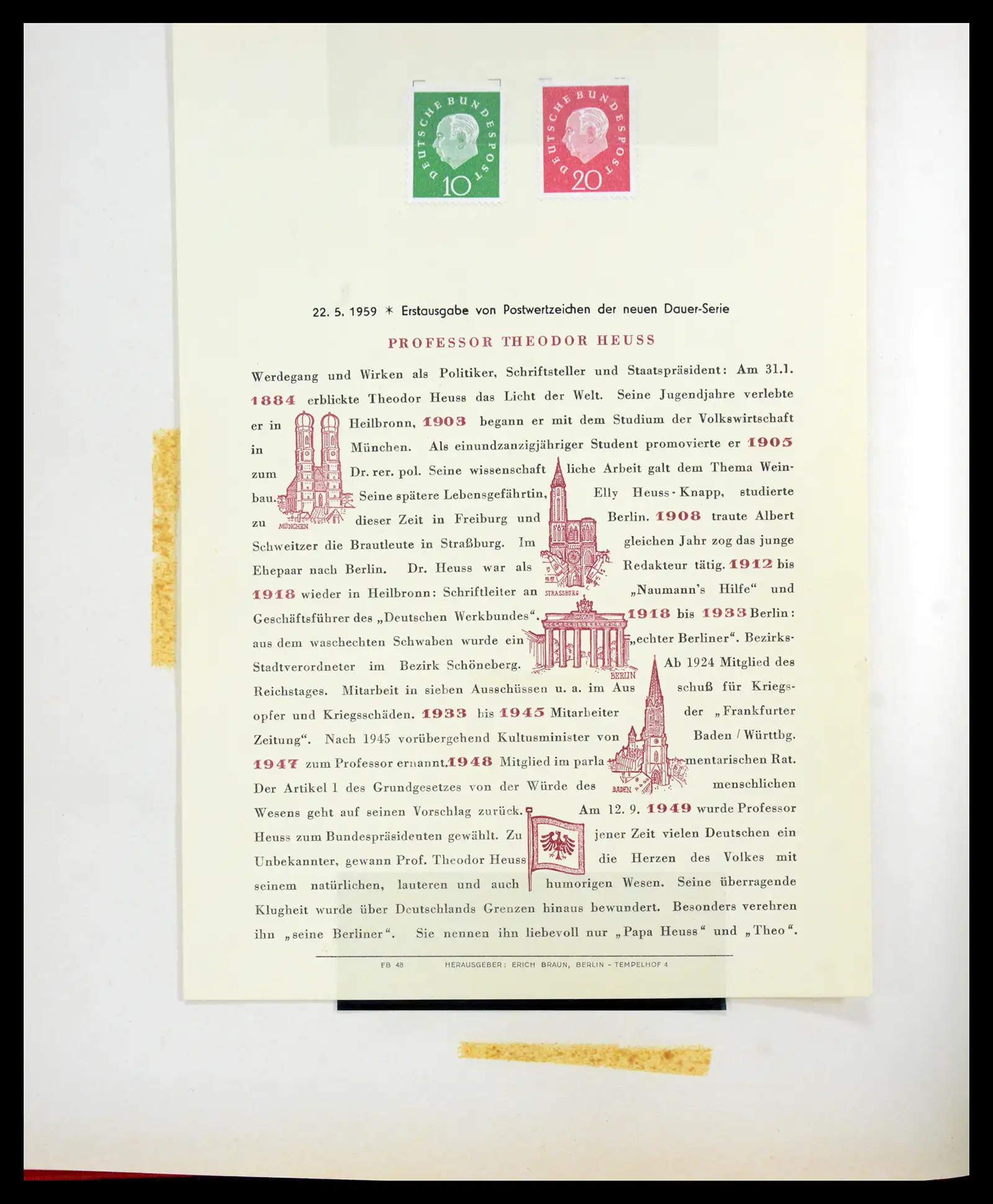 41349 0049 - Stamp collection 41349 Germany 1945-1980.