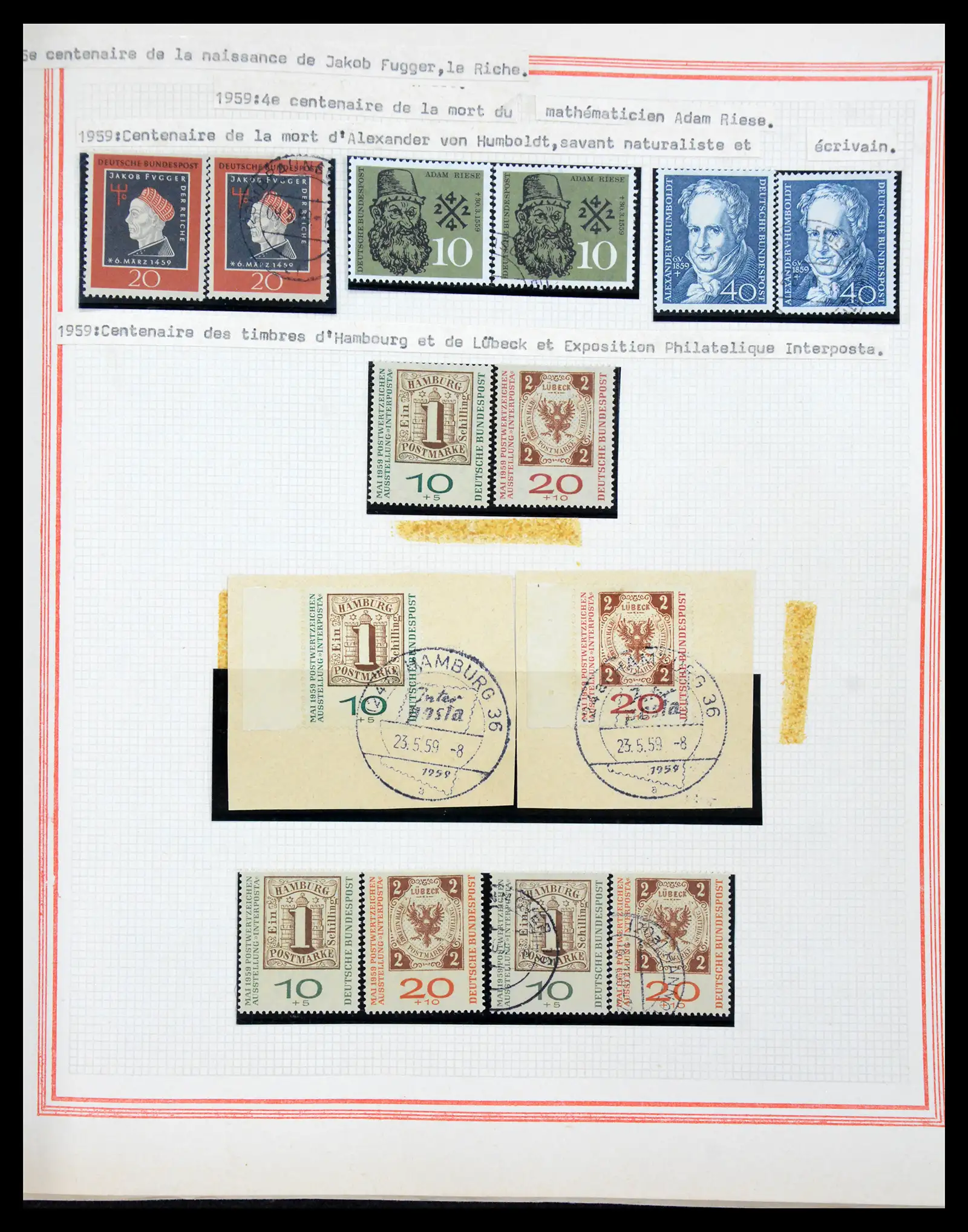 41349 0051 - Stamp collection 41349 Germany 1945-1980.