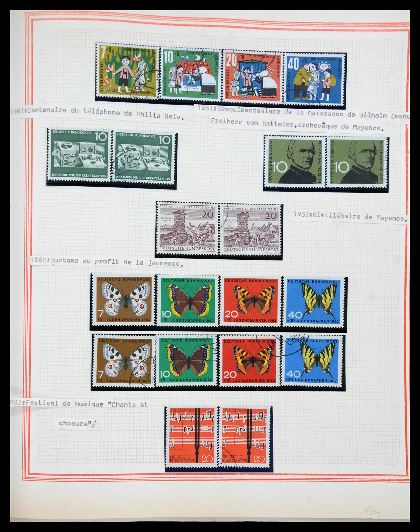 41349 0061 - Stamp collection 41349 Germany 1945-1980.