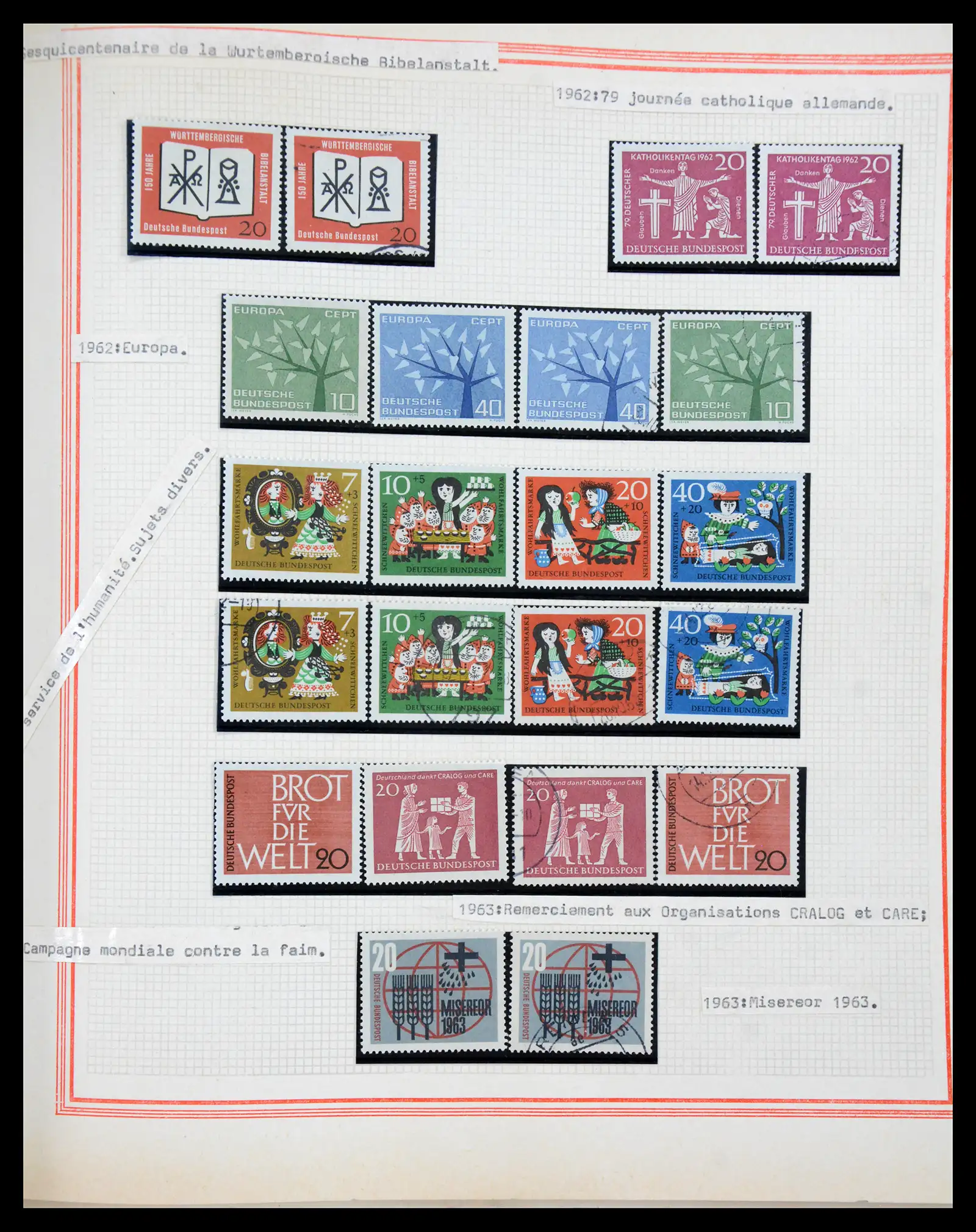 41349 0062 - Stamp collection 41349 Germany 1945-1980.