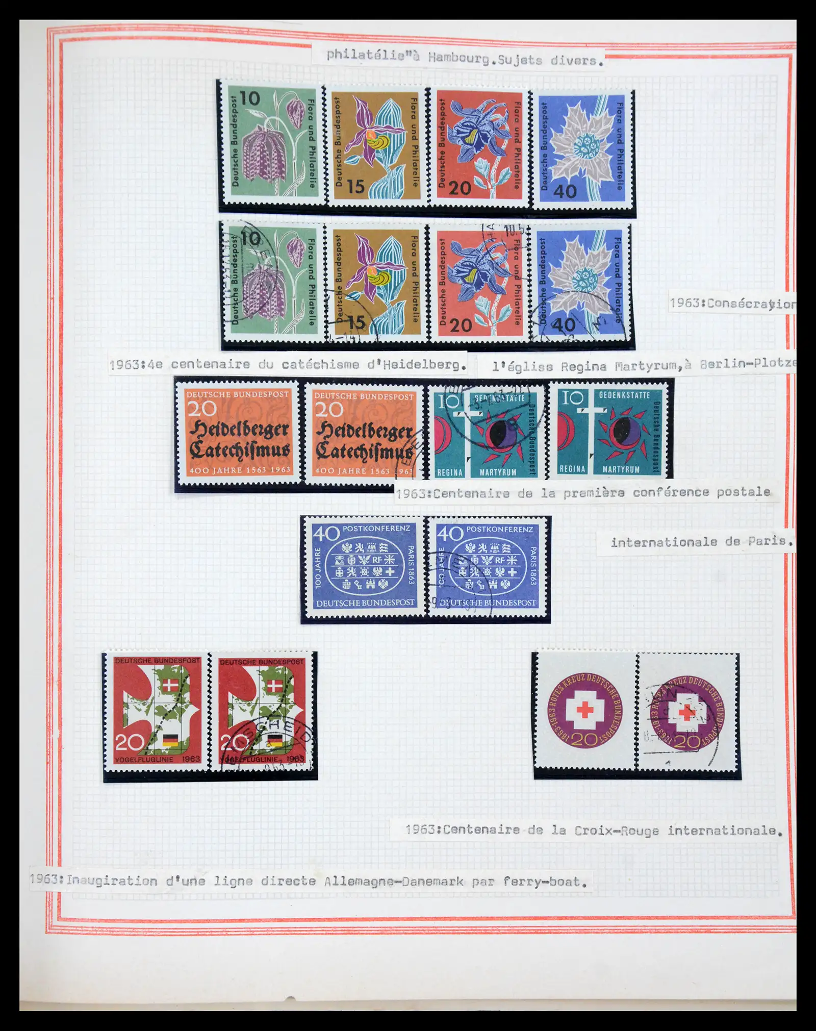 41349 0063 - Stamp collection 41349 Germany 1945-1980.