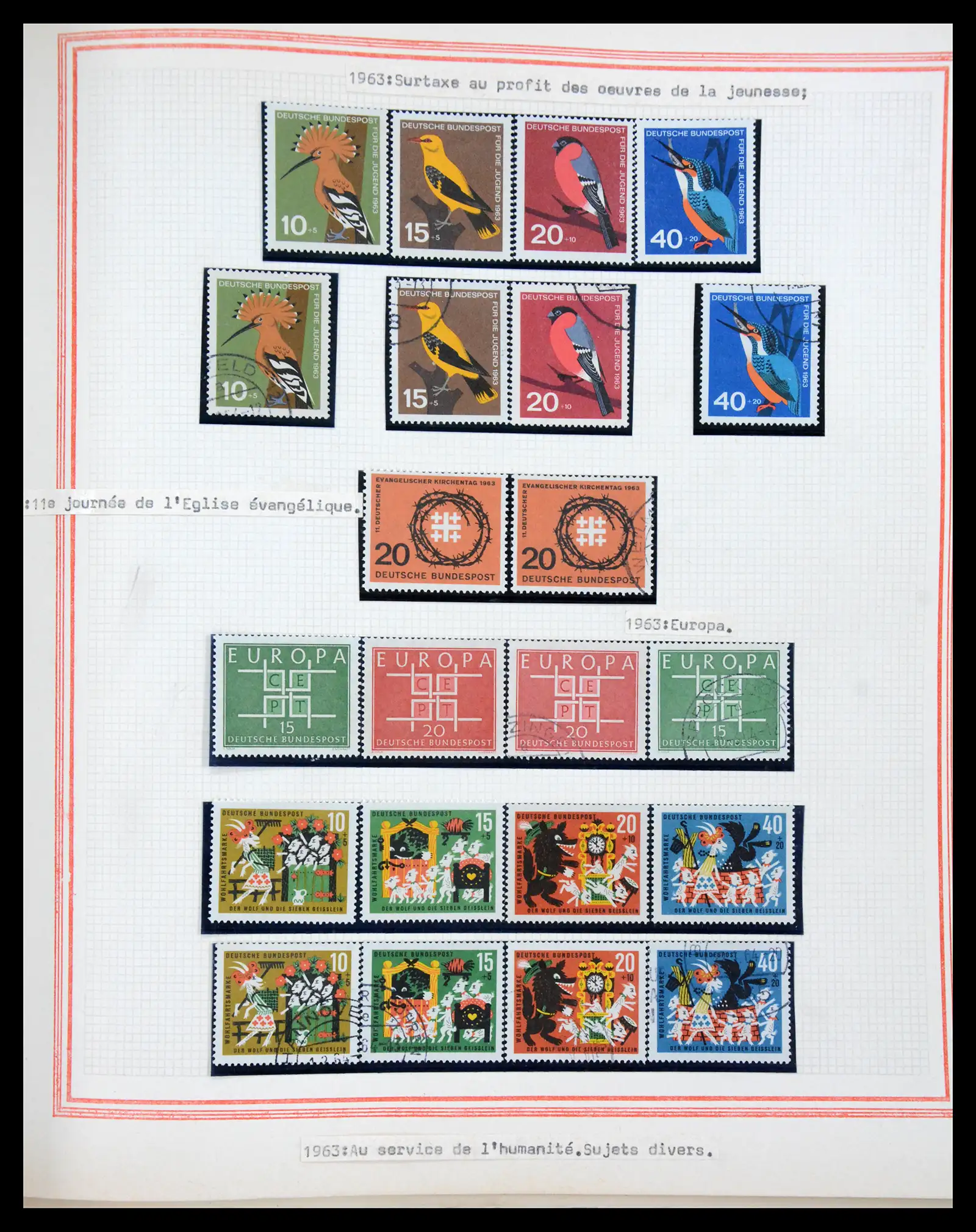 41349 0064 - Stamp collection 41349 Germany 1945-1980.