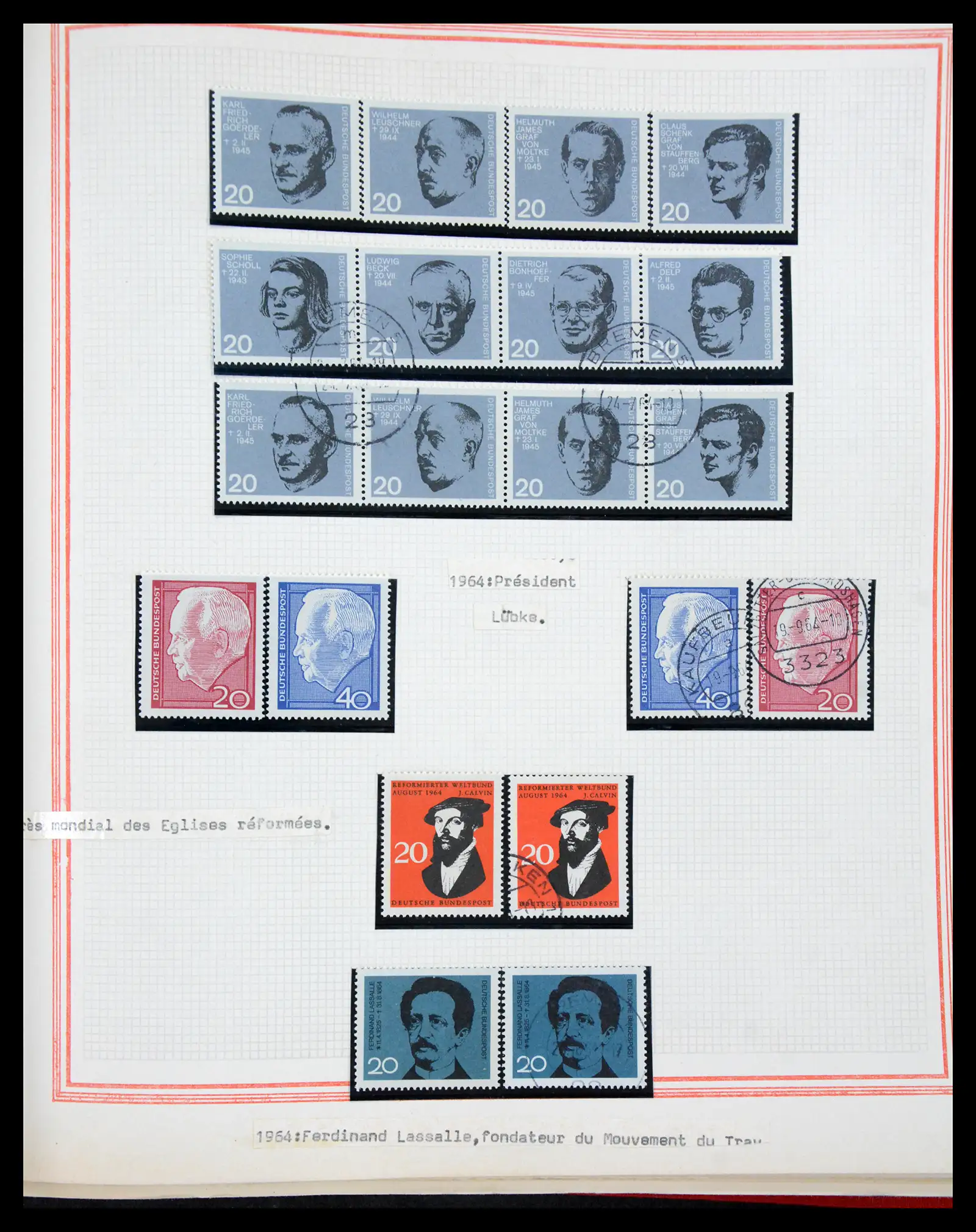 41349 0067 - Stamp collection 41349 Germany 1945-1980.