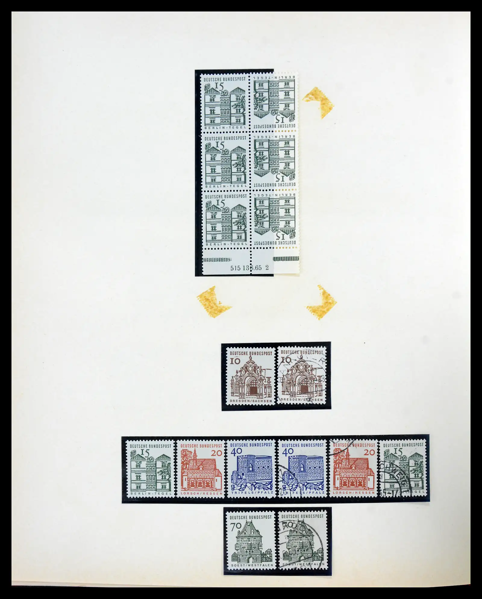 41349 0070 - Stamp collection 41349 Germany 1945-1980.