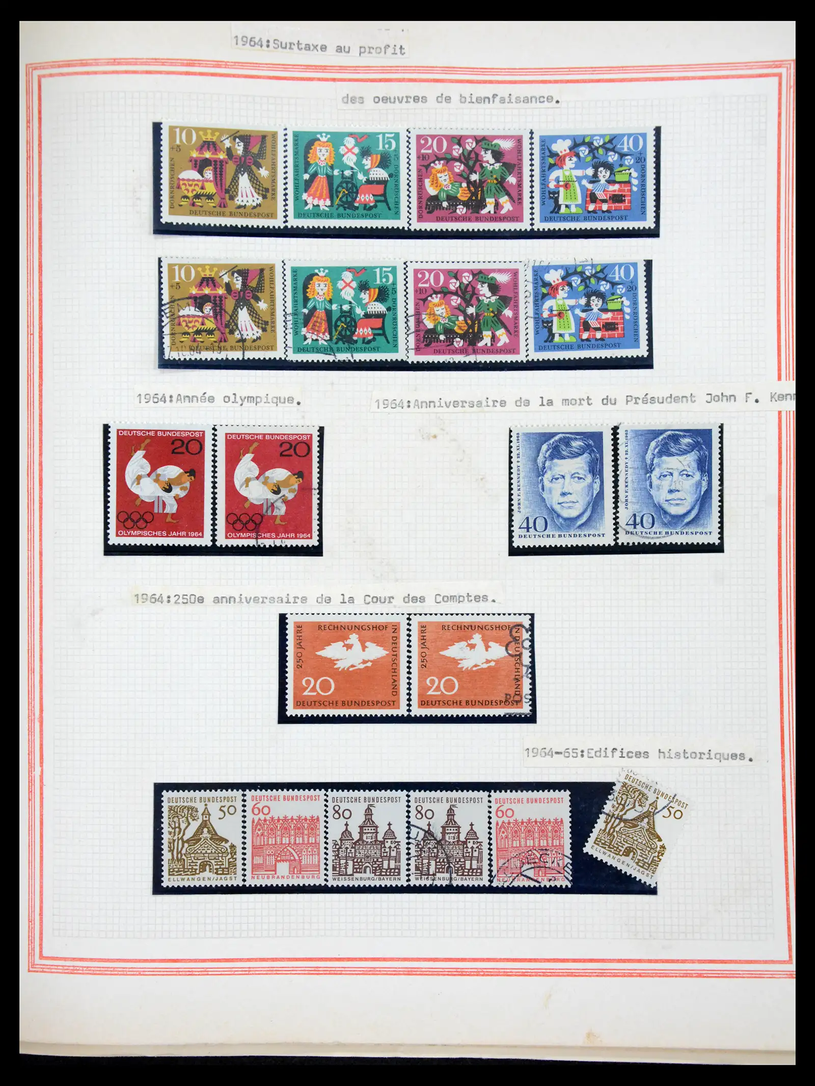 41349 0071 - Stamp collection 41349 Germany 1945-1980.