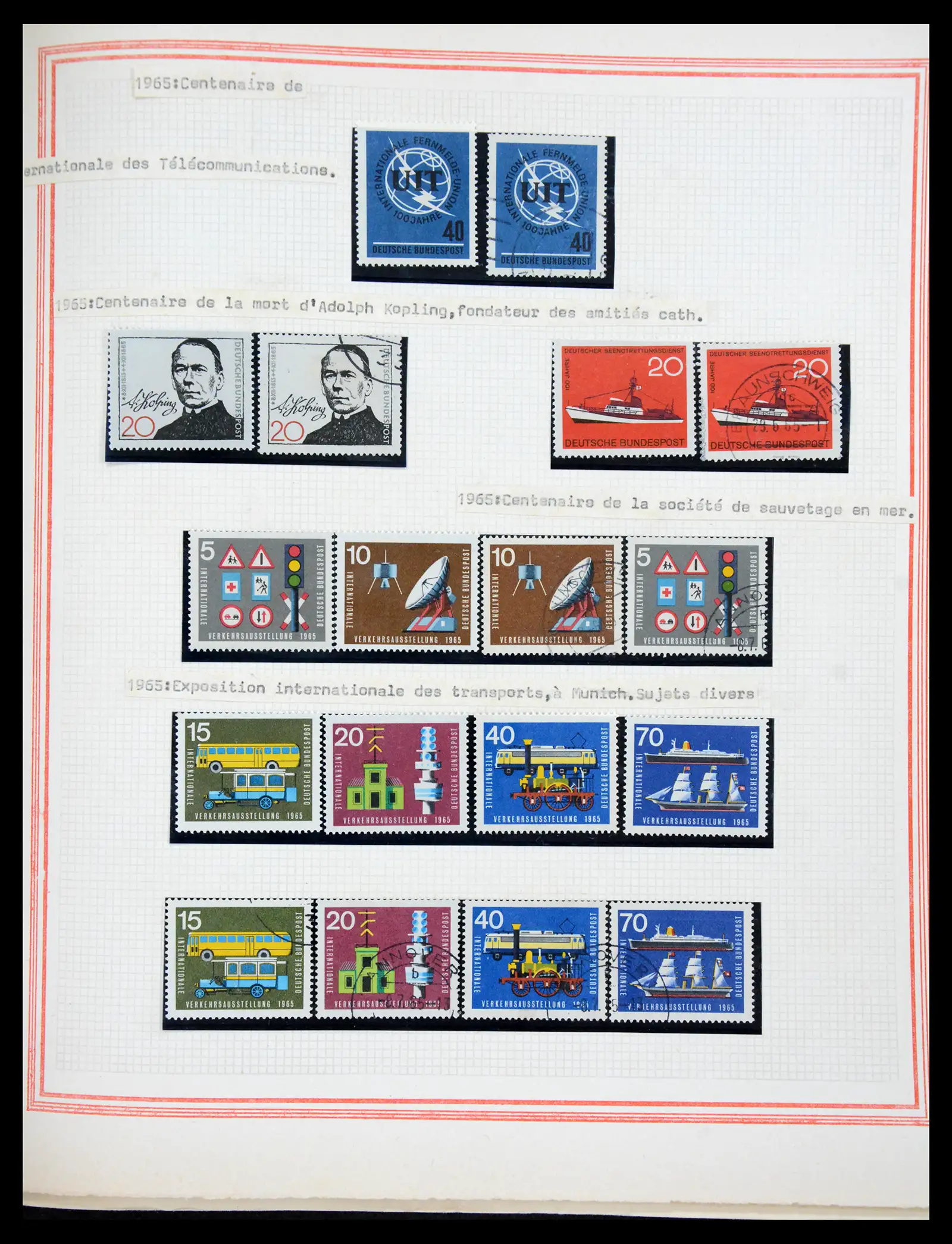 41349 0075 - Stamp collection 41349 Germany 1945-1980.
