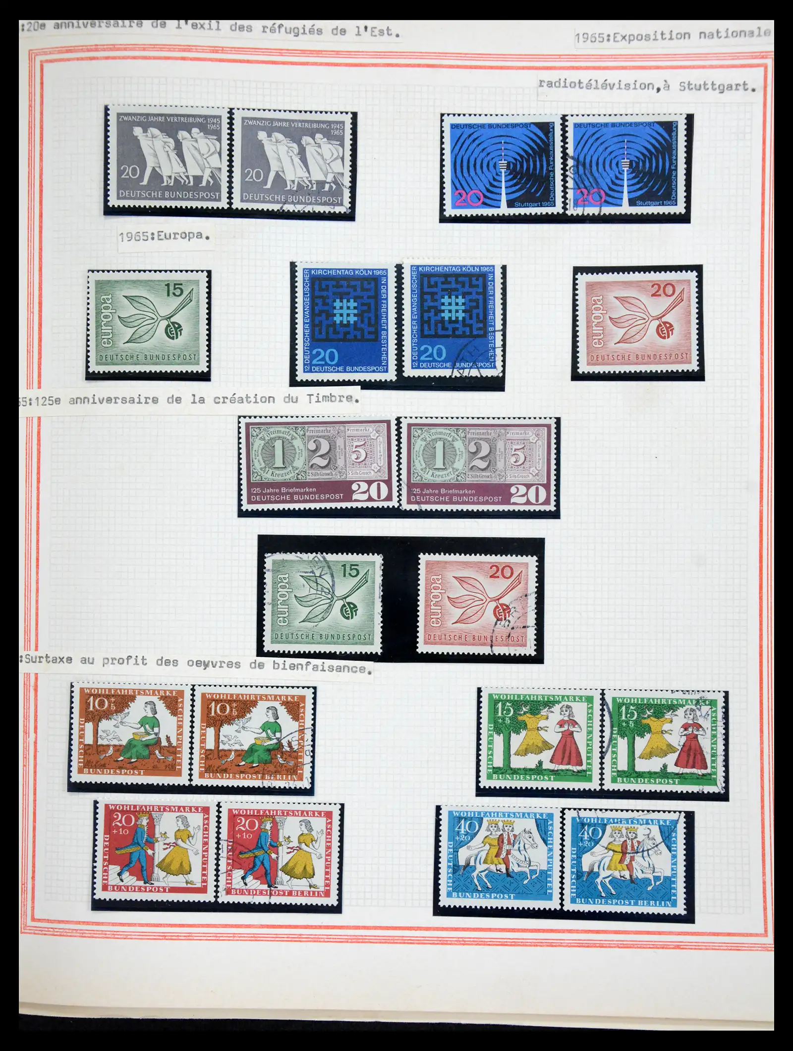 41349 0077 - Stamp collection 41349 Germany 1945-1980.
