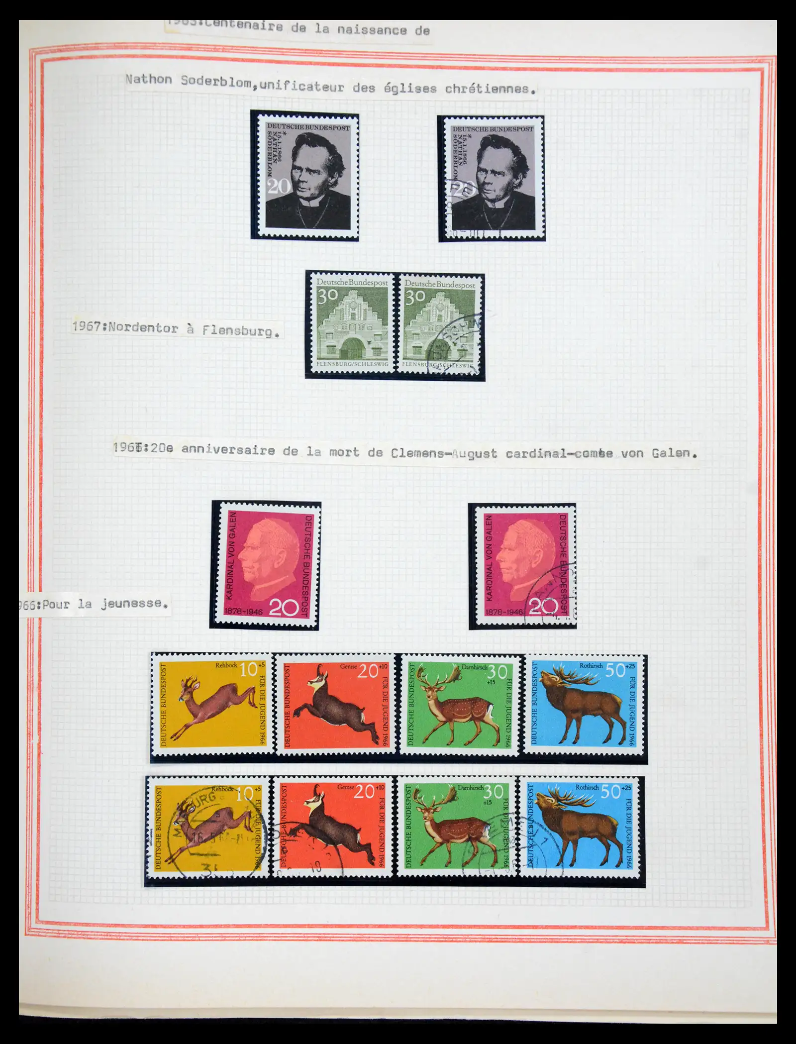 41349 0078 - Stamp collection 41349 Germany 1945-1980.