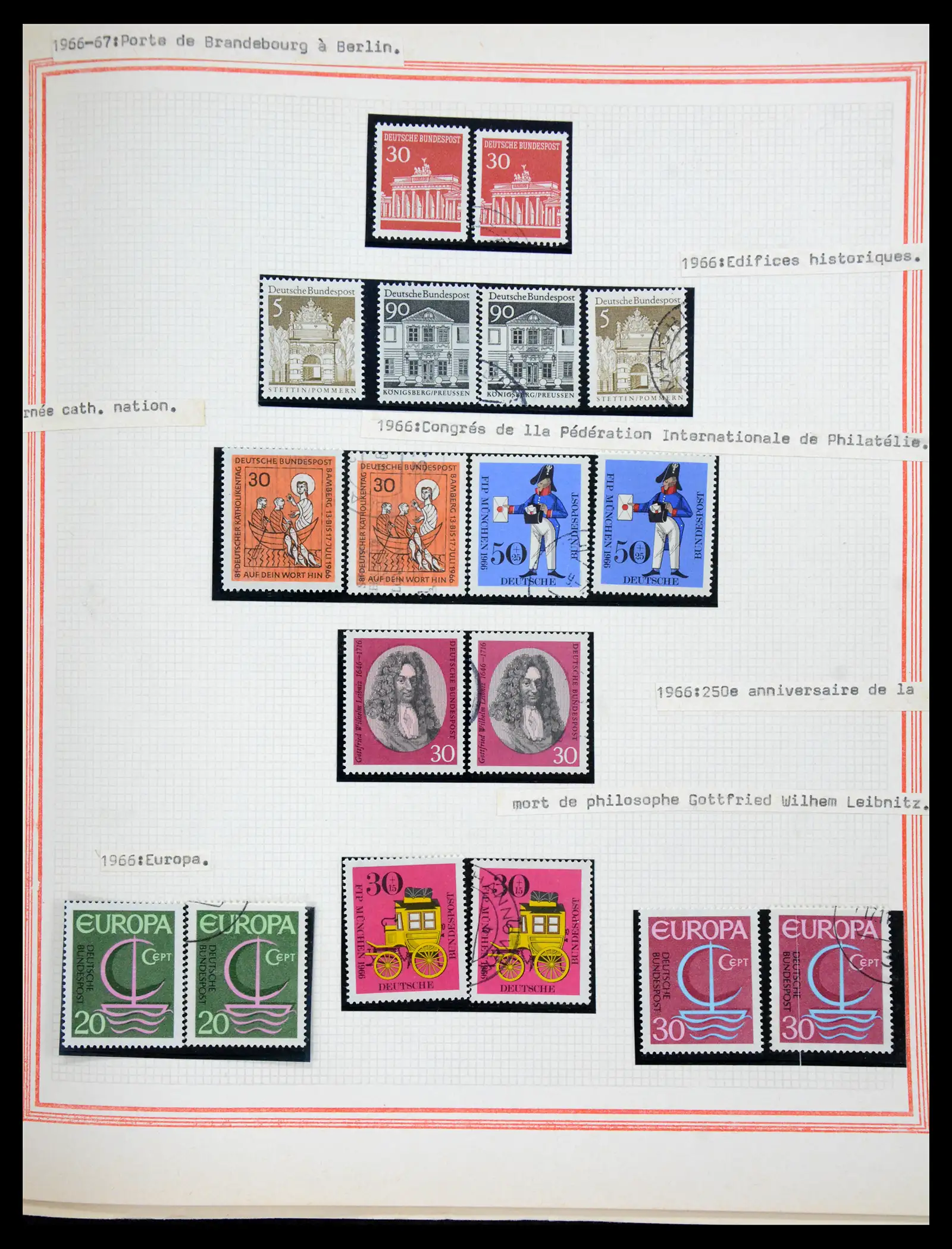 41349 0079 - Stamp collection 41349 Germany 1945-1980.
