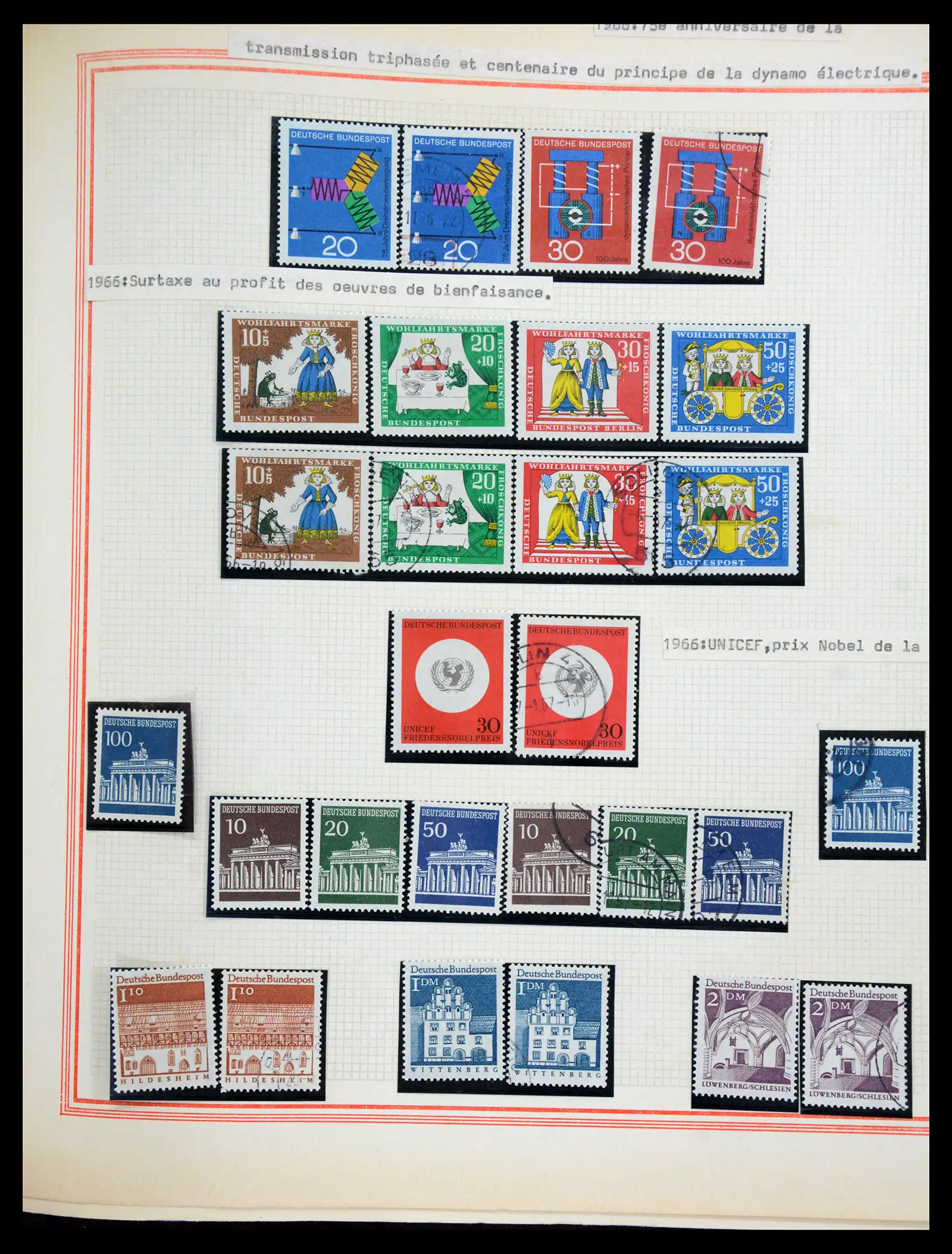41349 0081 - Stamp collection 41349 Germany 1945-1980.