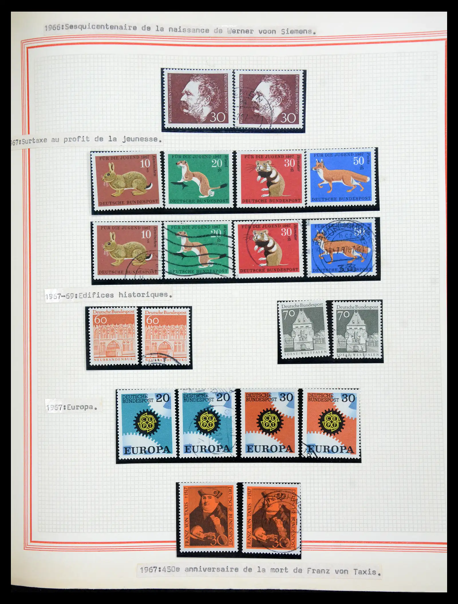 41349 0083 - Stamp collection 41349 Germany 1945-1980.