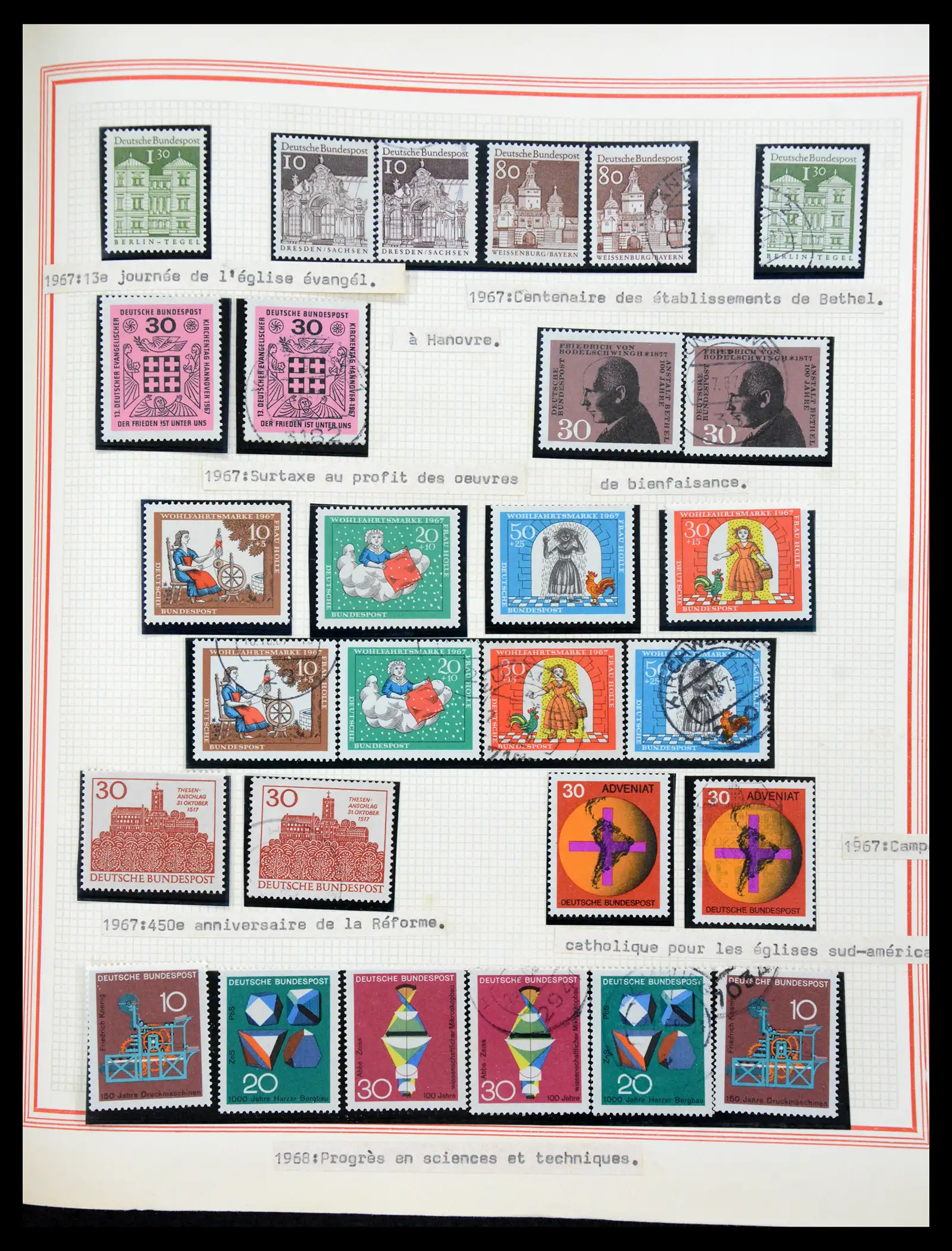 41349 0084 - Stamp collection 41349 Germany 1945-1980.