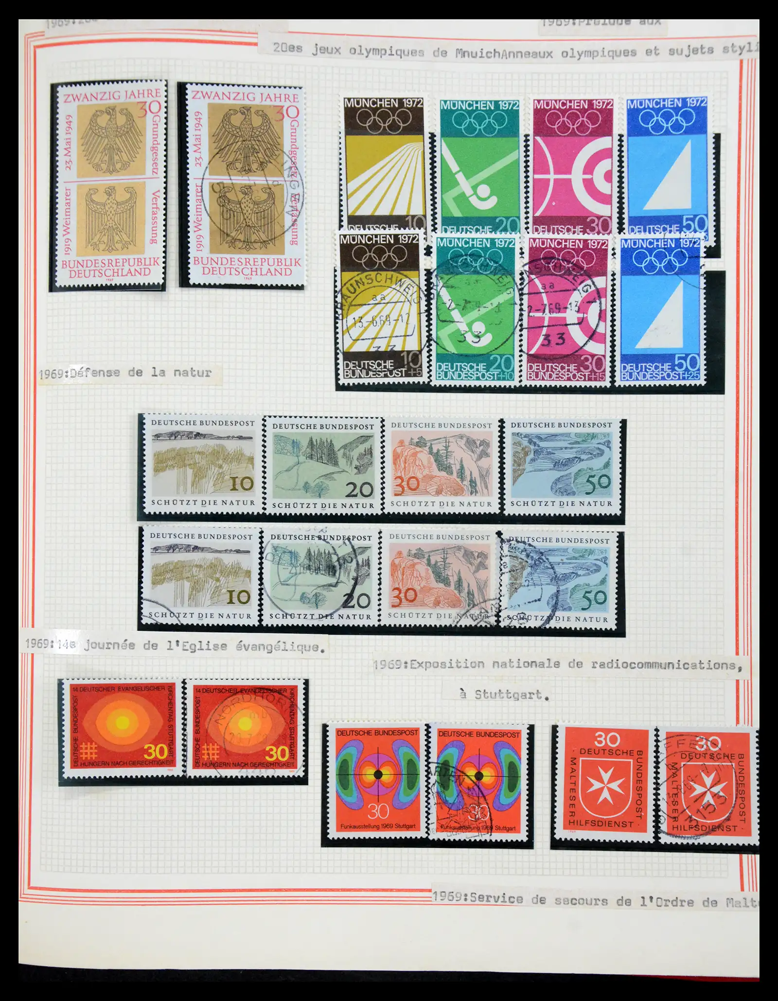 41349 0089 - Stamp collection 41349 Germany 1945-1980.