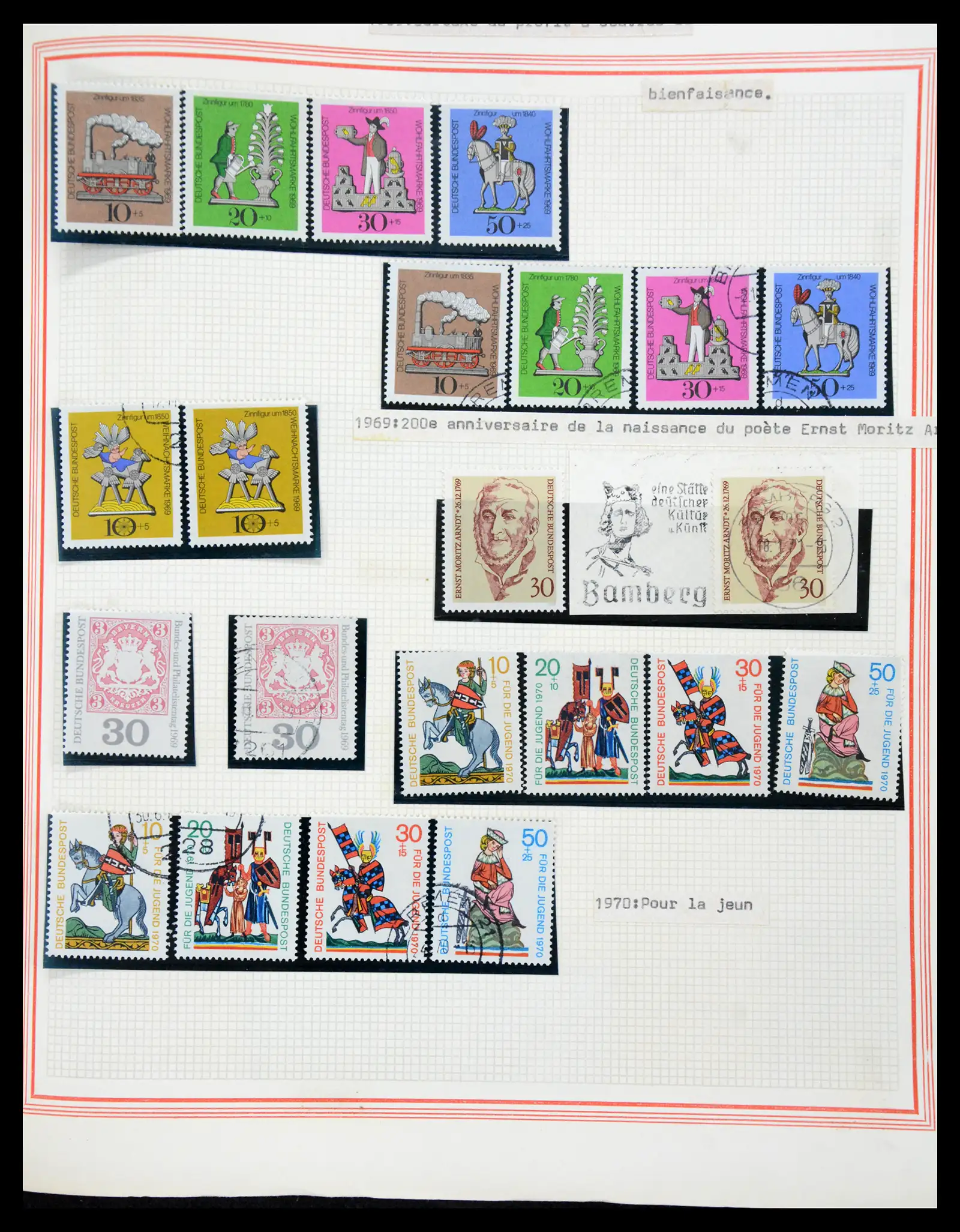 41349 0091 - Stamp collection 41349 Germany 1945-1980.