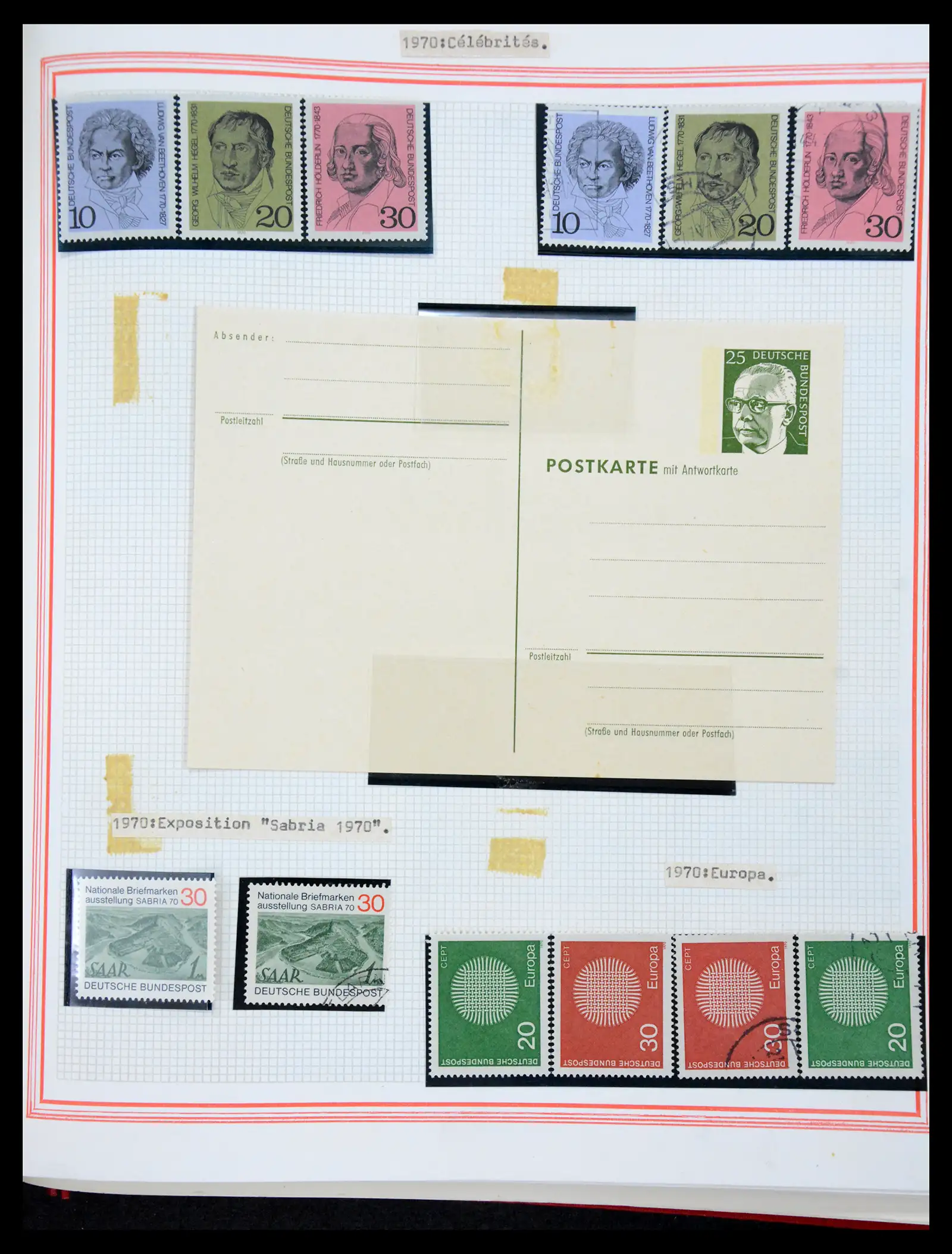41349 0093 - Stamp collection 41349 Germany 1945-1980.